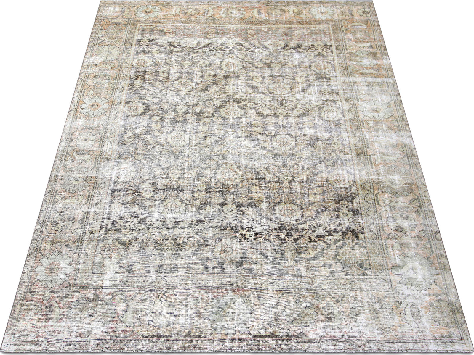 Antique Persian Mahal Rug - 8'6" x 11'5"