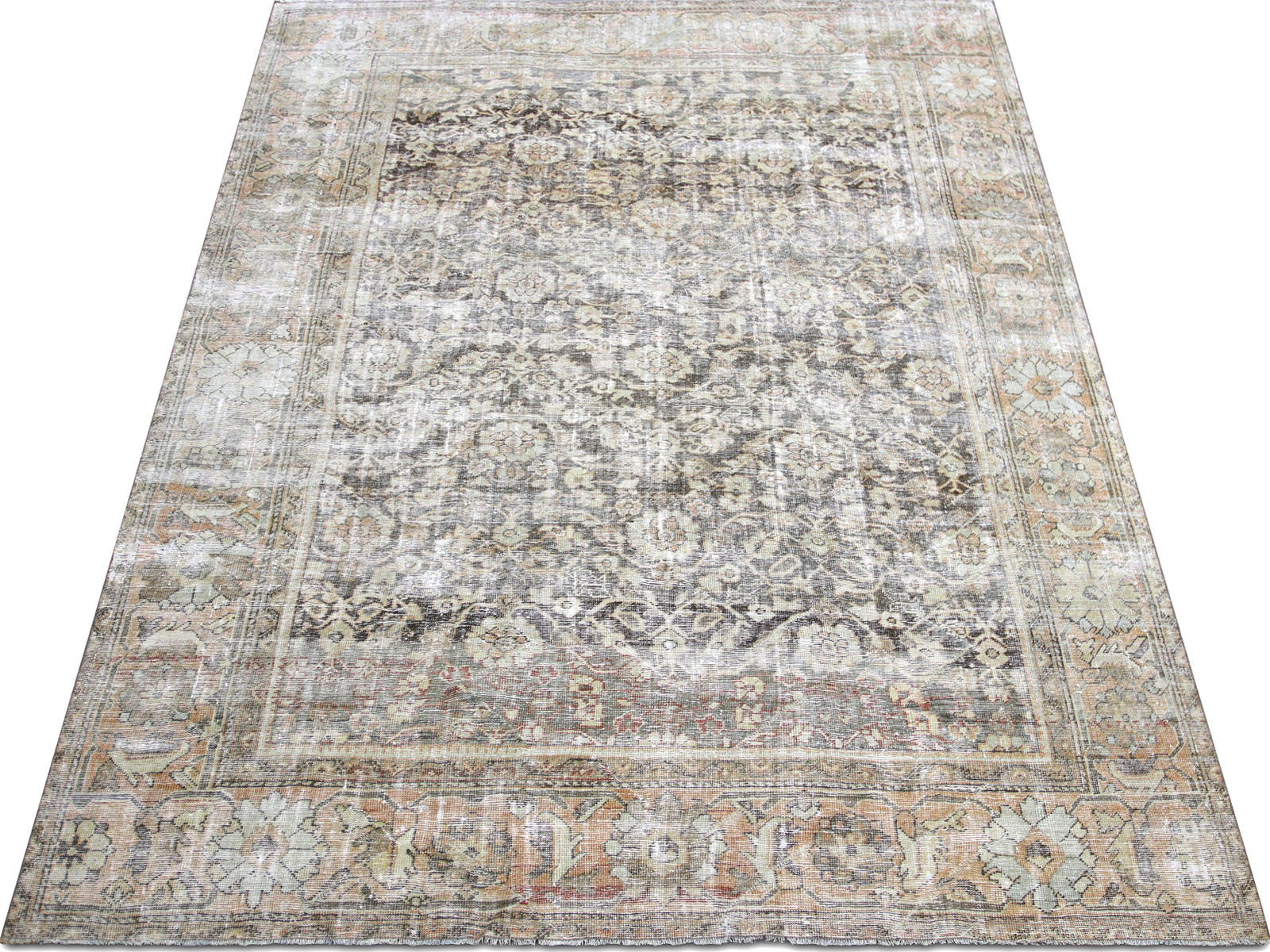 Antique Persian Mahal Rug - 8'6" x 11'5"