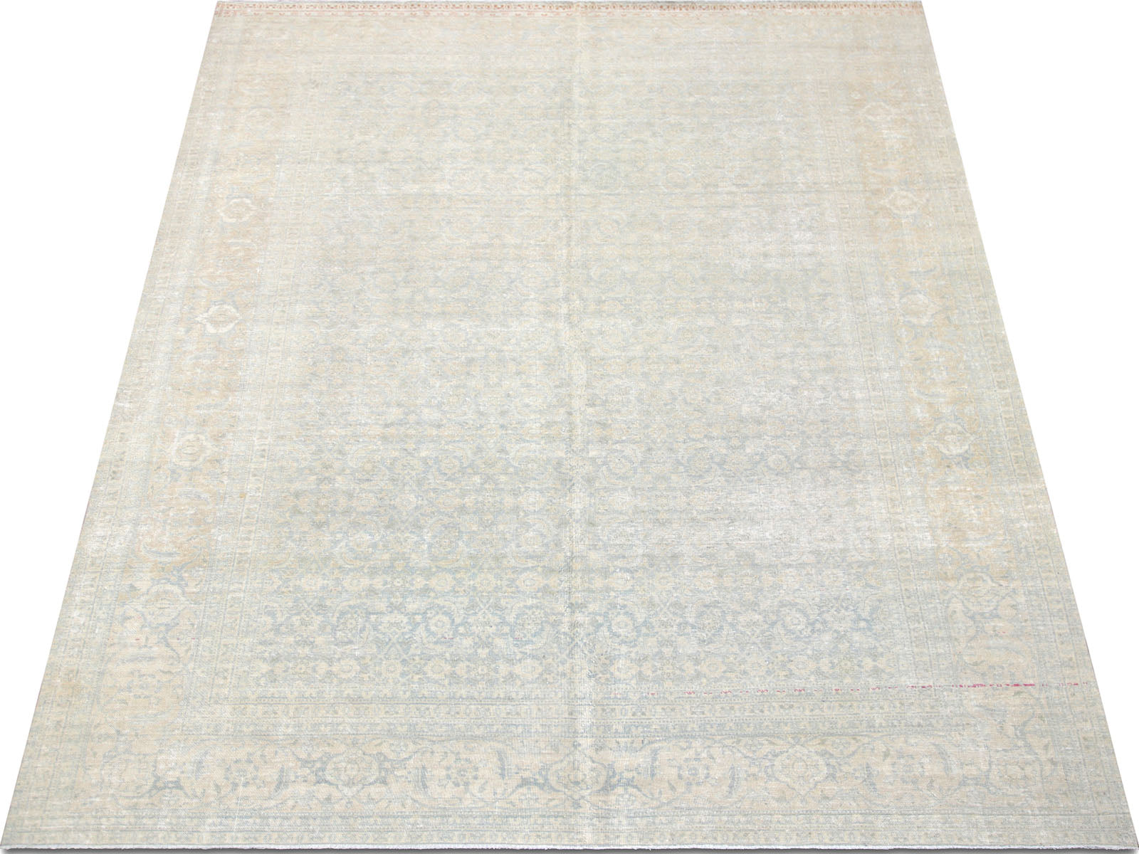 Semi Antique Persian Tabriz Rug - 8'4" x 10'11" - 230375