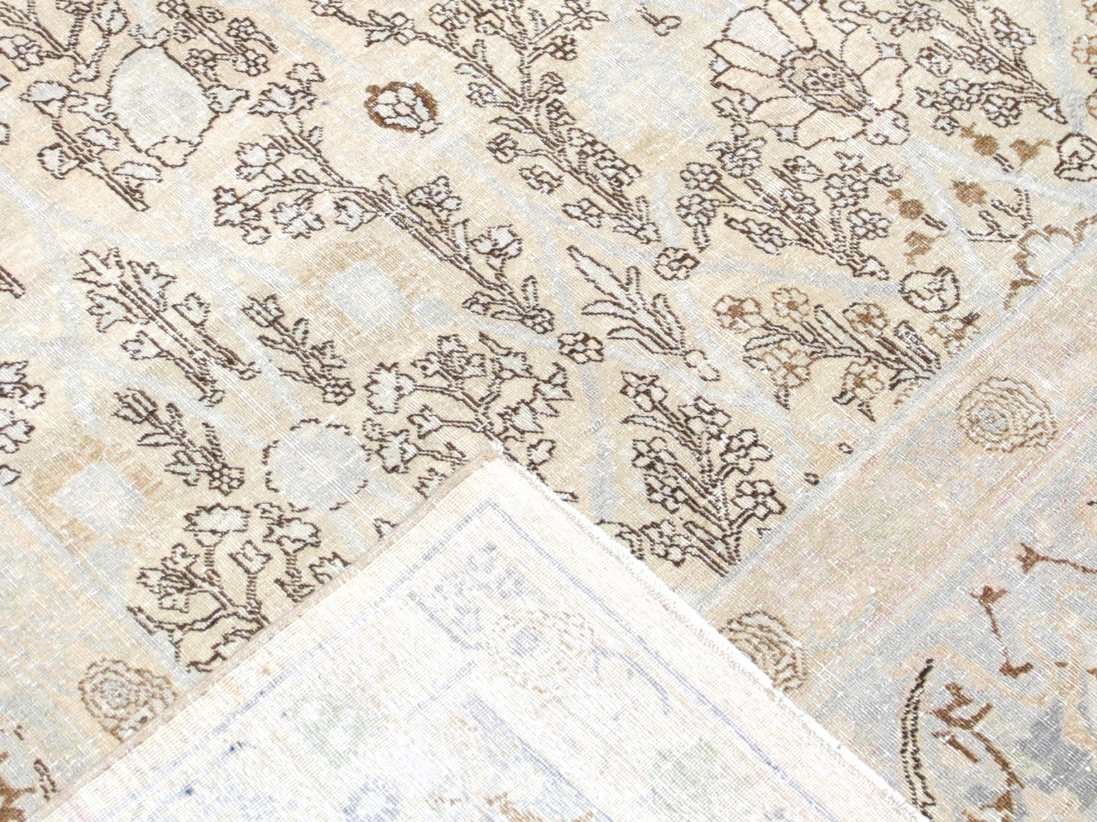 Semi Antique Persian Tabriz Rug - 8'9" x 14'1" - 230381
