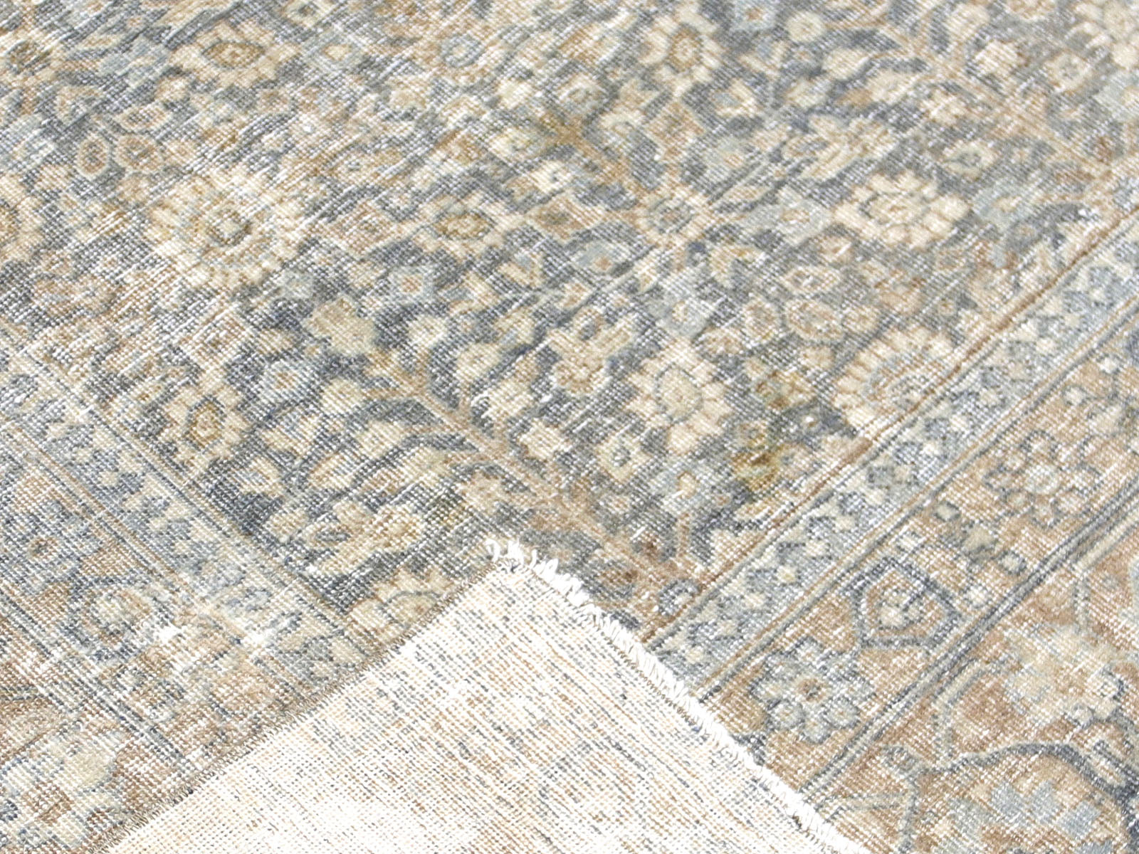 Semi Antique Persian Tabriz Rug - 9'2" x 12'3"