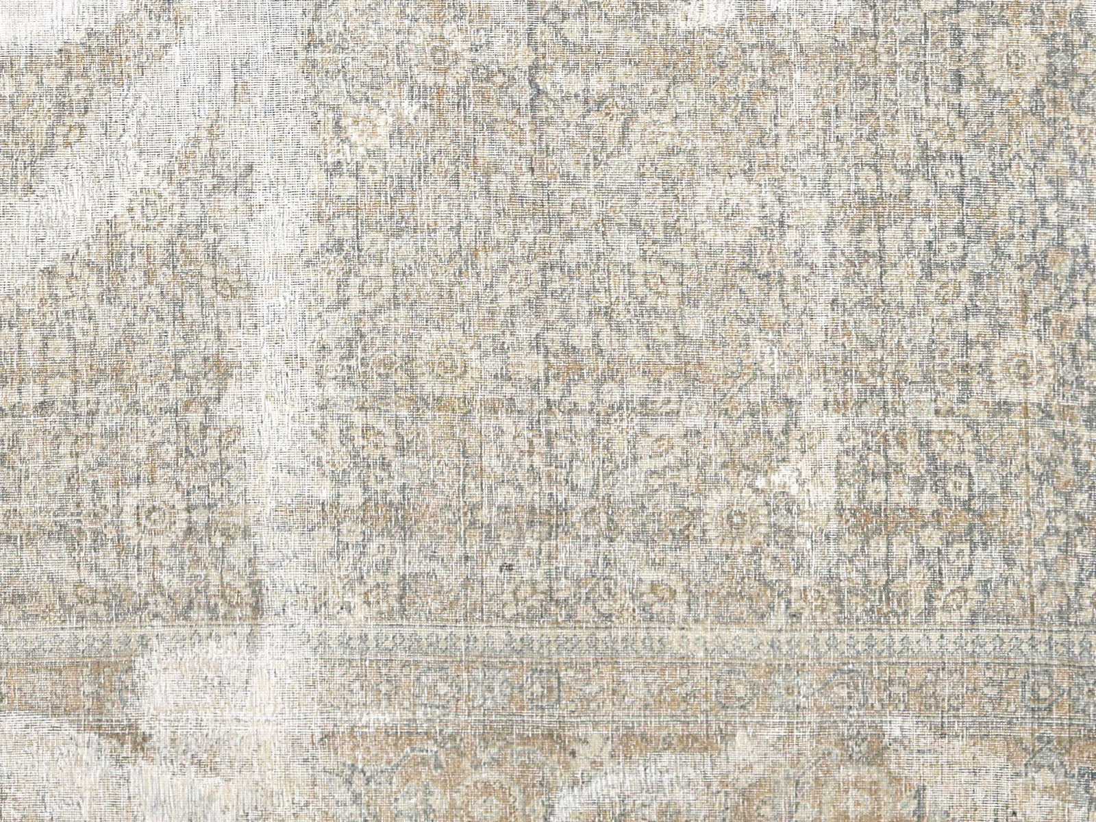 Semi Antique Persian Tabriz Rug - 9'2" x 12'3"