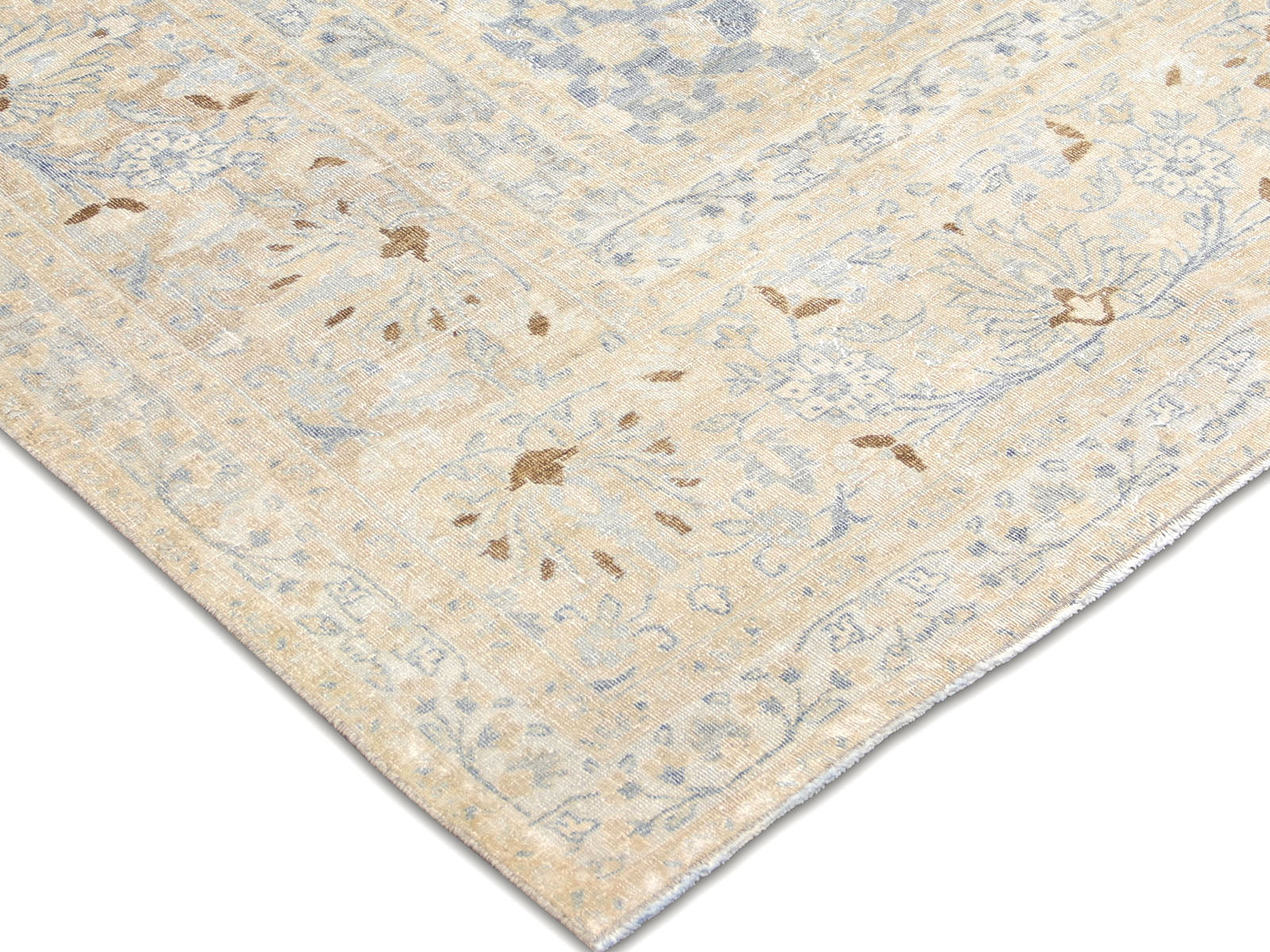 Antique Persian Tabriz Rug - 9' x 12'6"