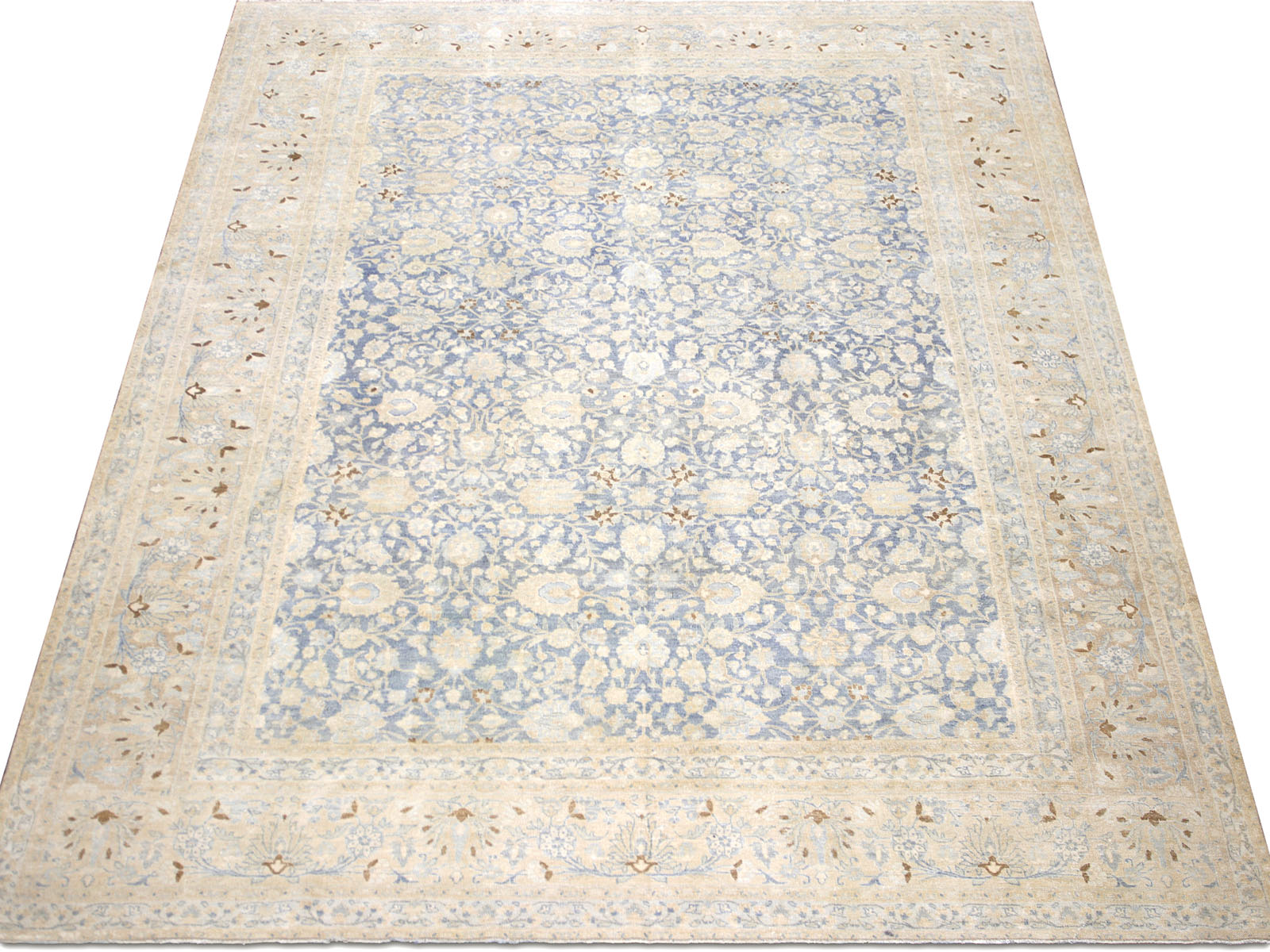 Antique Persian Tabriz Rug - 9' x 12'6"