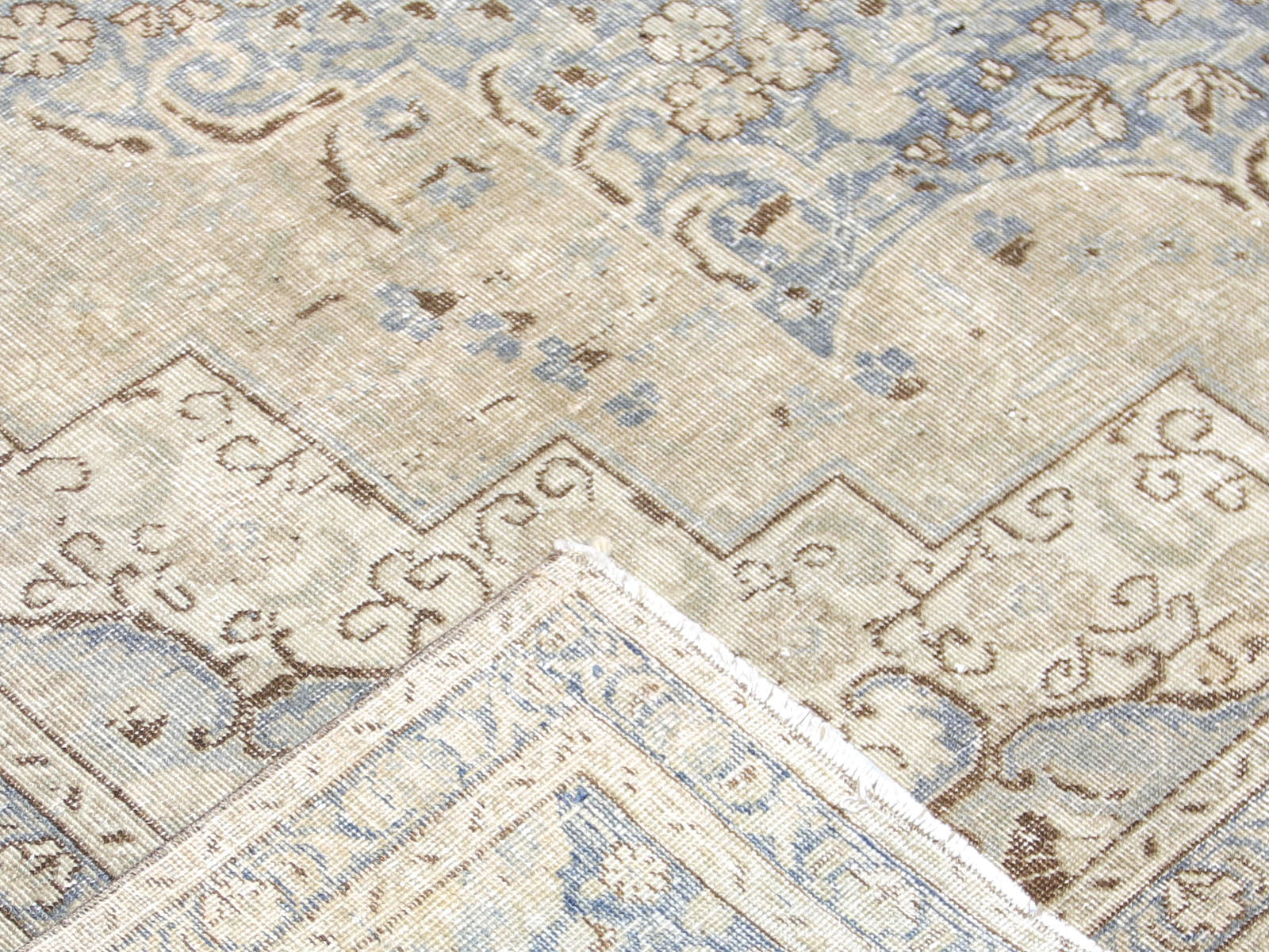 Semi Antique Persian Tabriz Rug - 8'10" x 10'11"