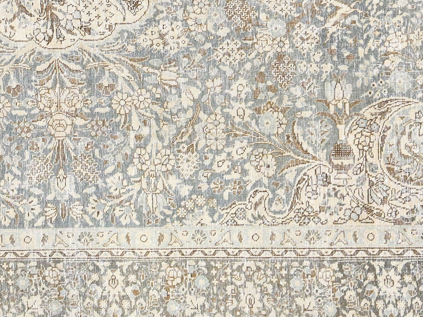 Semi Antique Persian Tabriz Rug - 8'0" x 11'4" - 230387