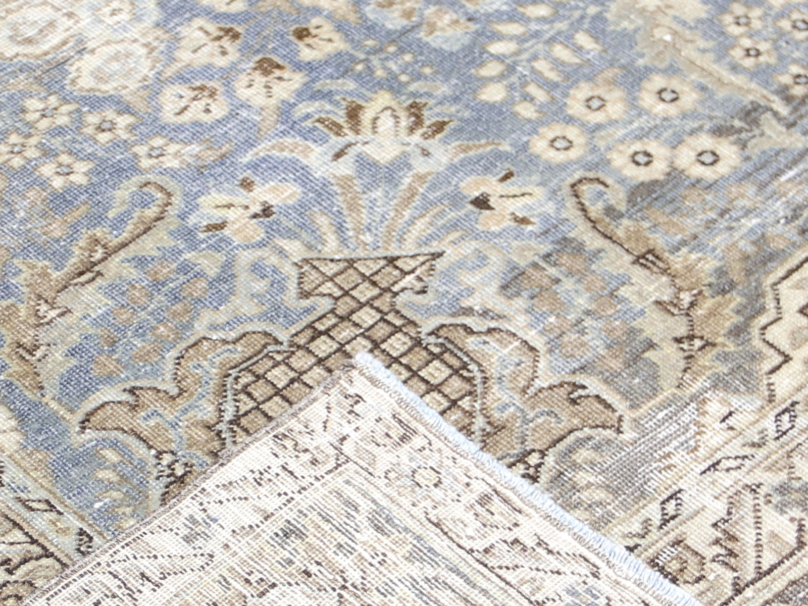 Semi Antique Persian Tabriz Rug - 6'5" x 9'6" - 230389