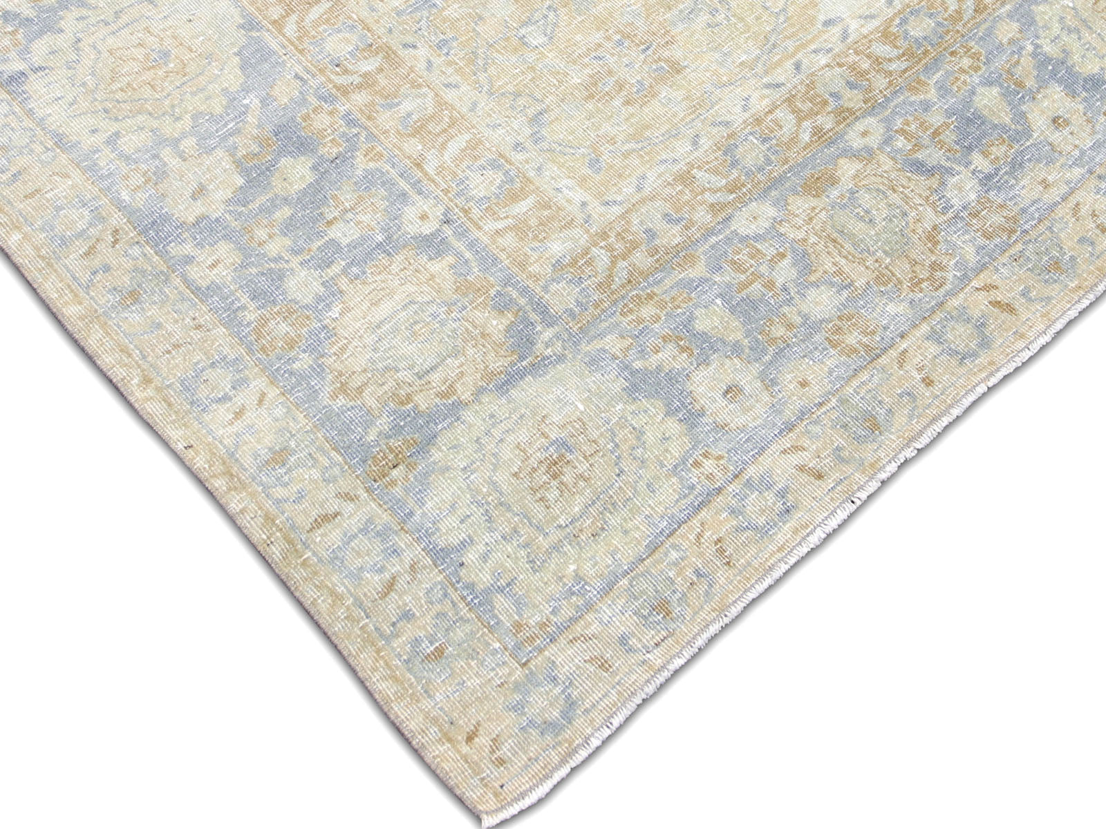 Semi Antique Persian Tabriz Rug - 8'3" x 9'11"