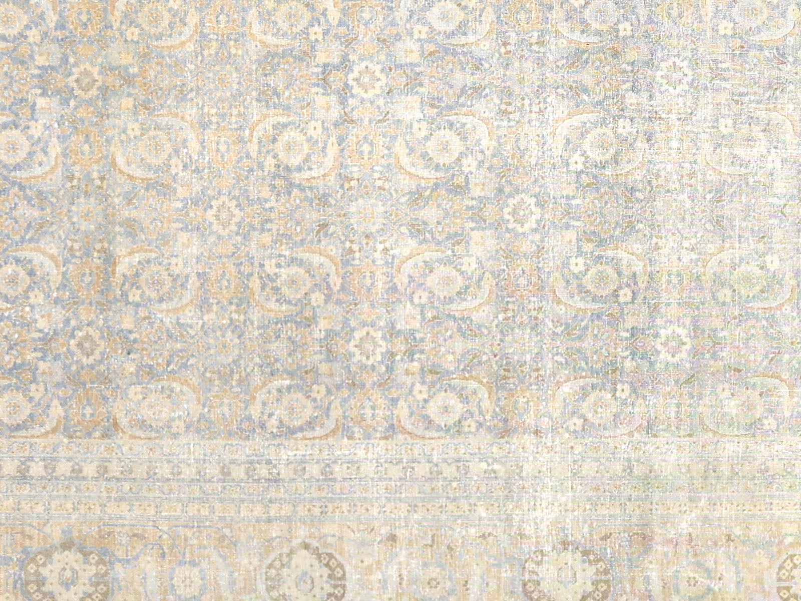 Semi Antique Persian Tabriz 10'7" x 16'7"
