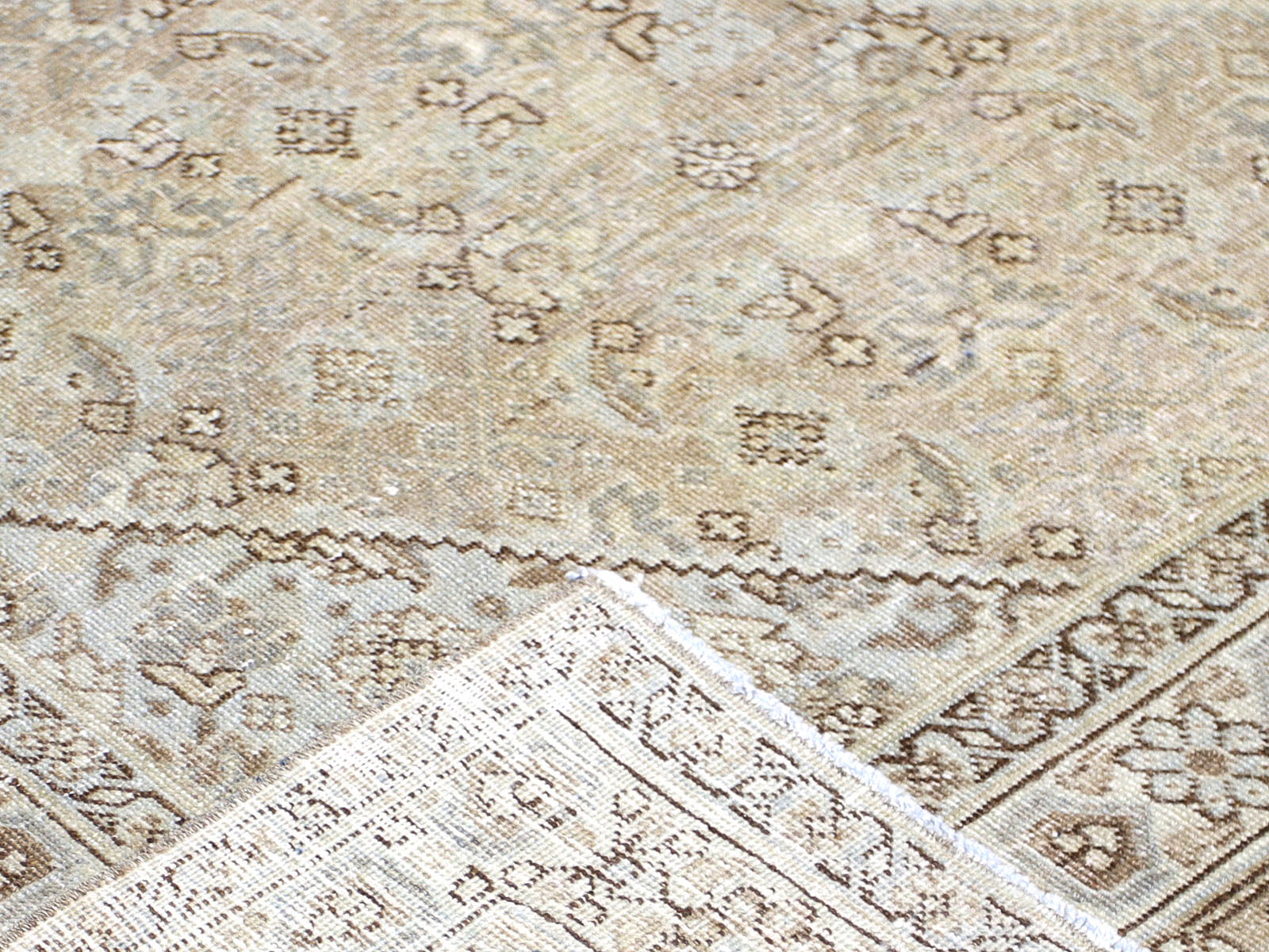 Semi Antique Persian Tabriz Rug - 8'0" x 11'5" - 230412