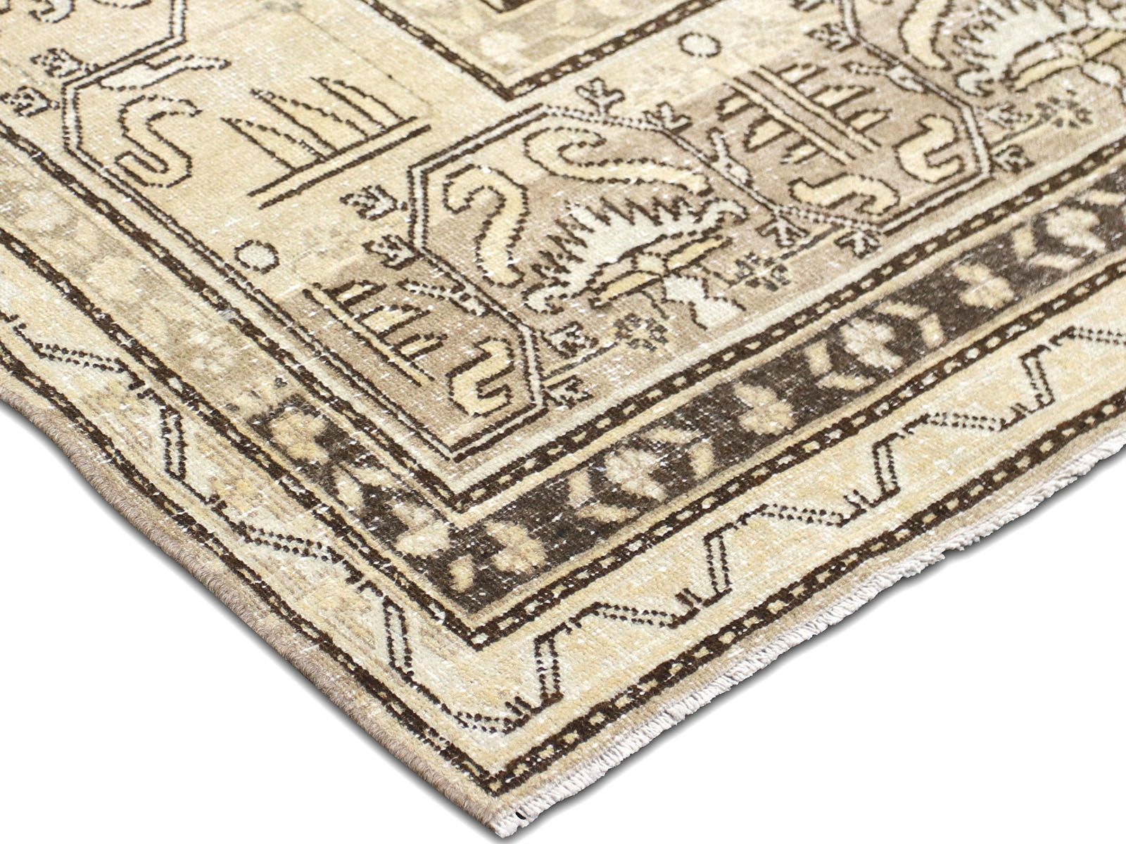 Antique Uzbekistan Khotan Rug - 9'1" x 12'6"