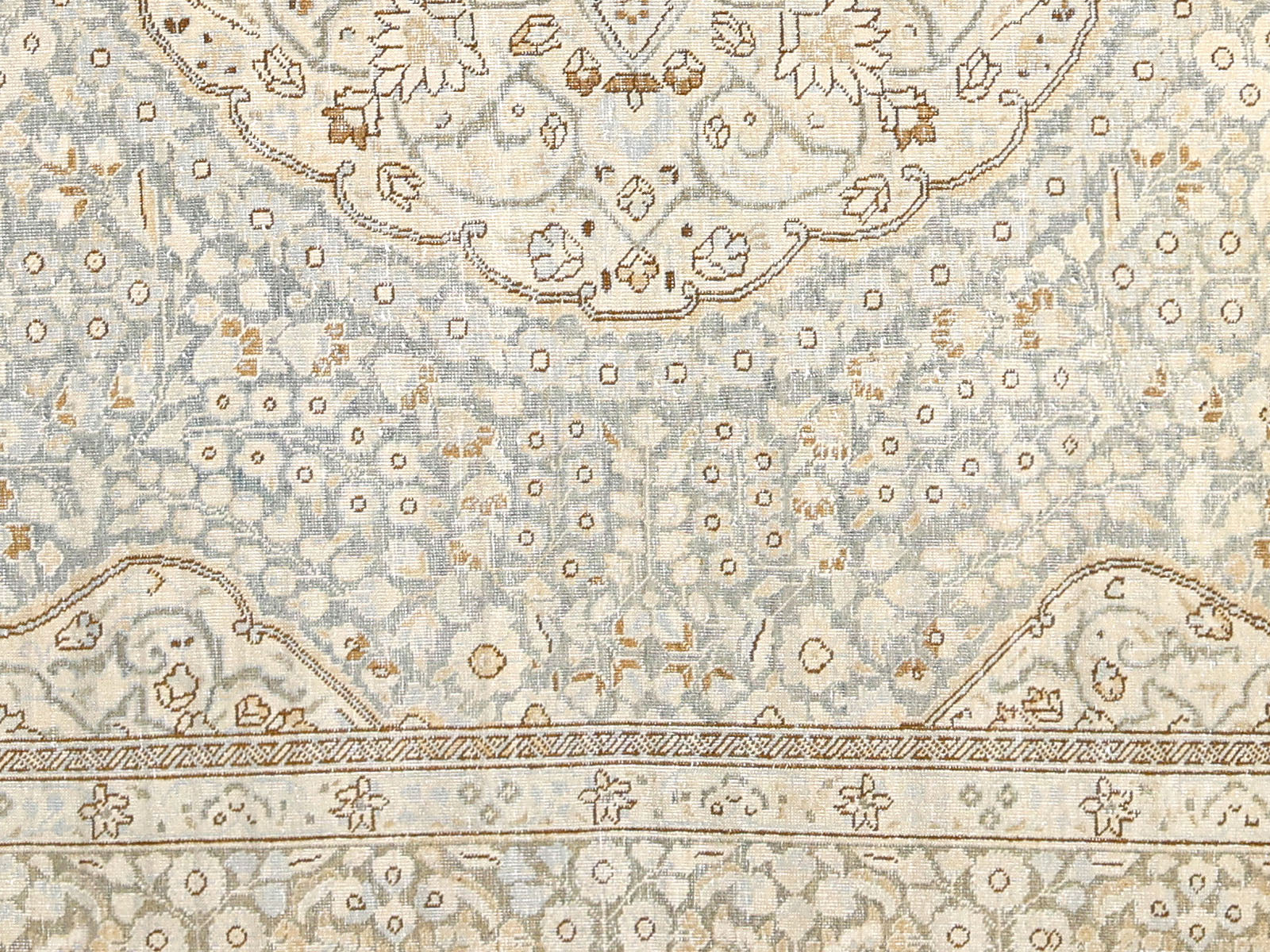 Semi Antique Persian Tabriz 7'2" x 10'5"
