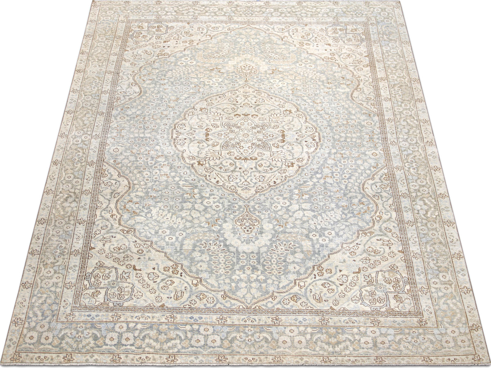 Semi Antique Persian Tabriz 7'2" x 10'5"
