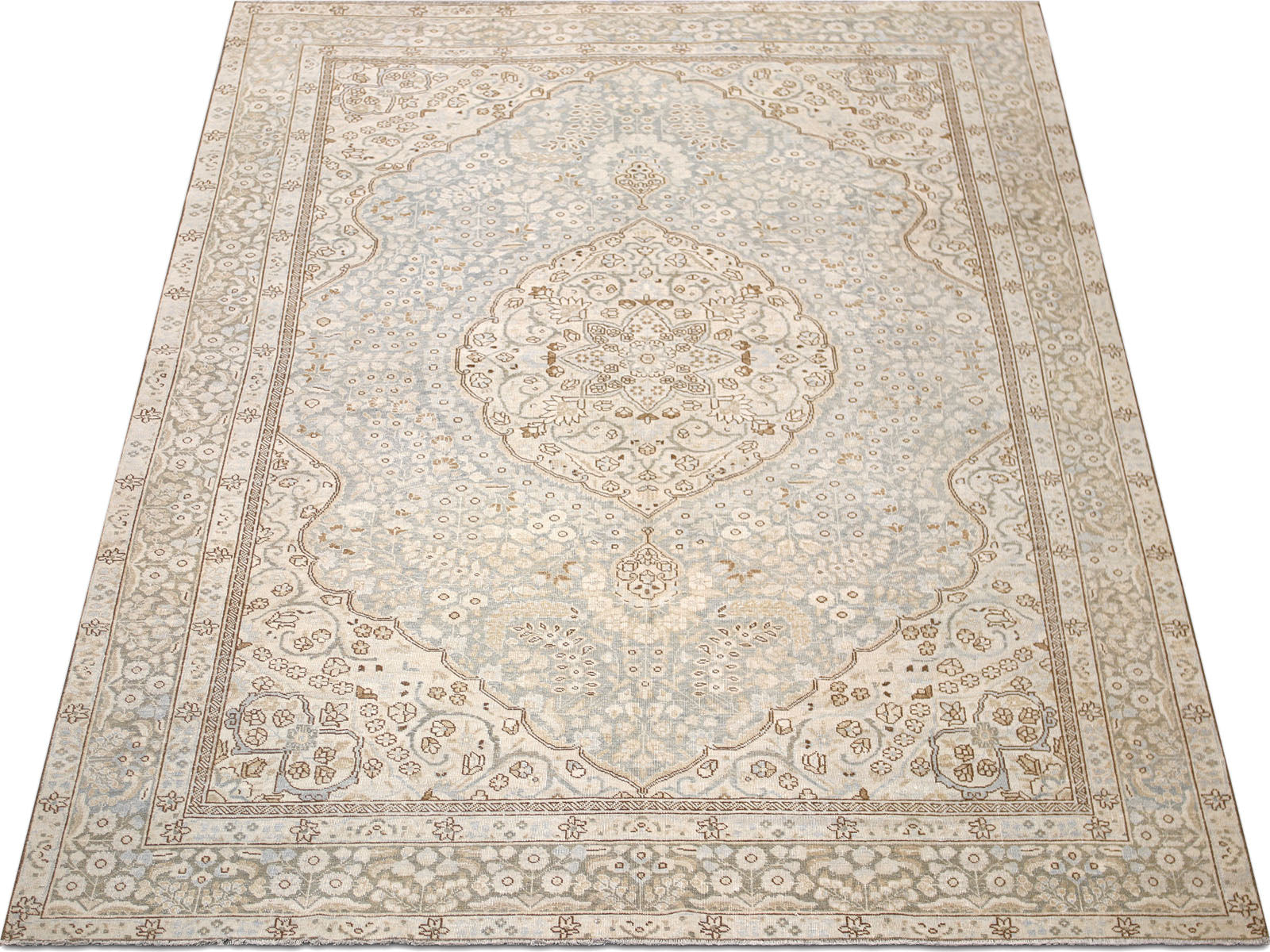 Semi Antique Persian Tabriz 7'2" x 10'5"