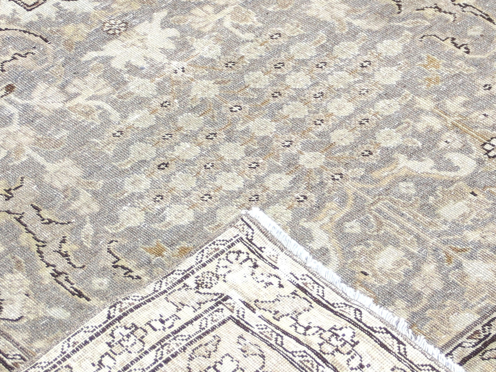 Semi Antique Persian Tabriz Rug - 7'3" x 10'2"