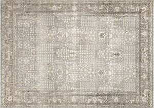 Semi Antique Persian Tabriz Rug - 7'3" x 10'2" - 230421