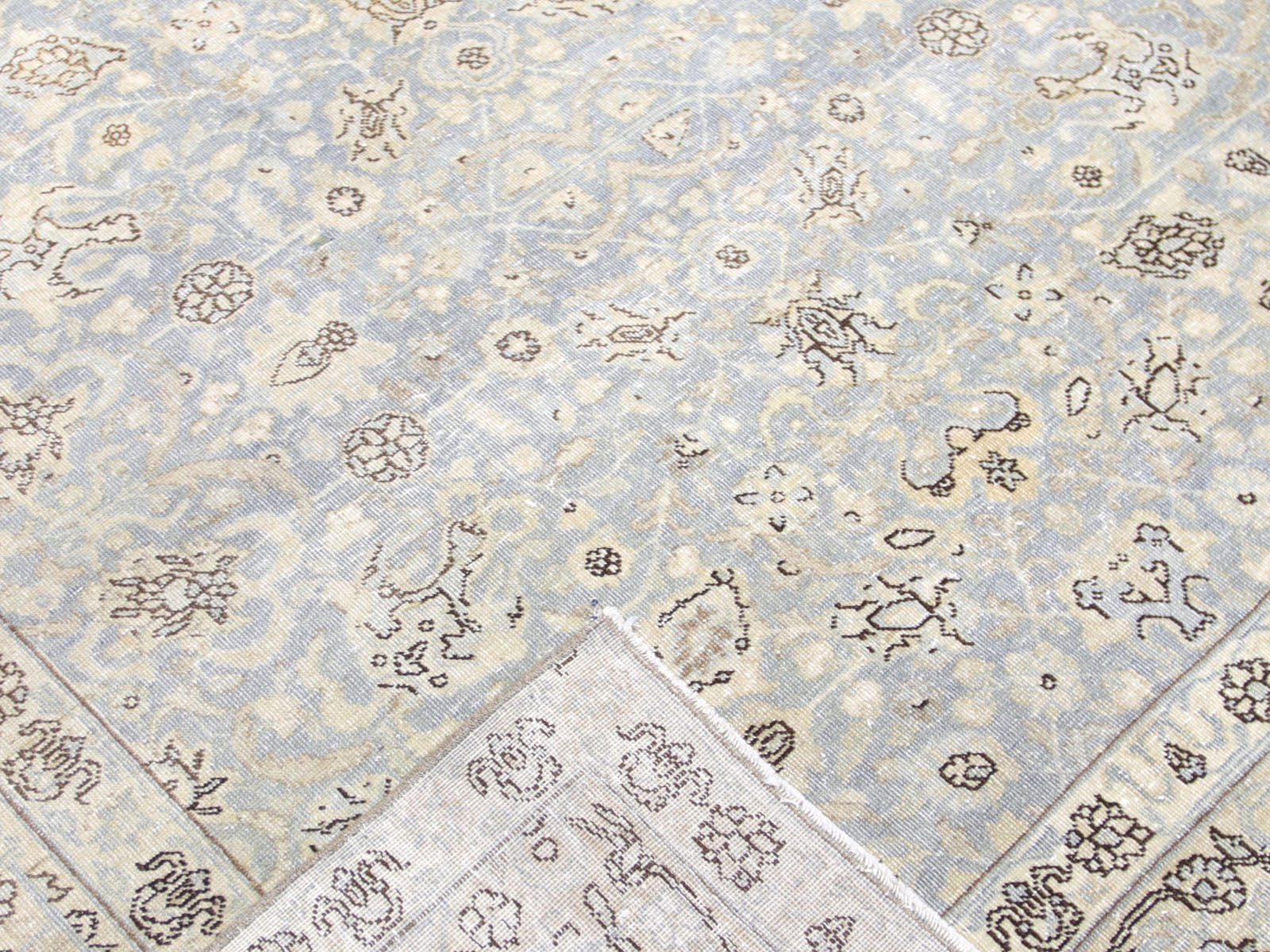 Semi Antique Persian Tabriz Rug - 8'9" x 12'4"