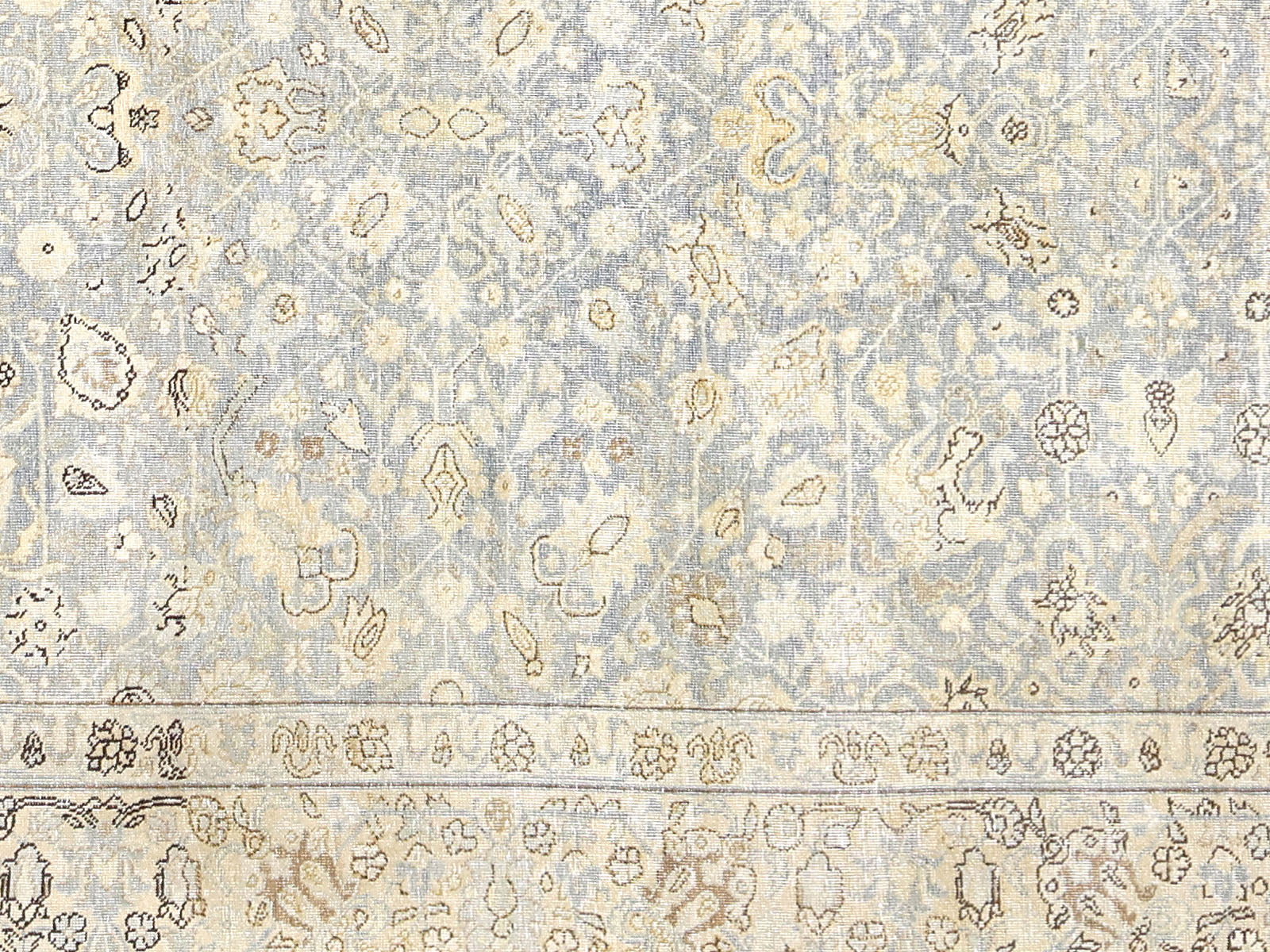 Semi Antique Persian Tabriz 7'3" x 10'2"