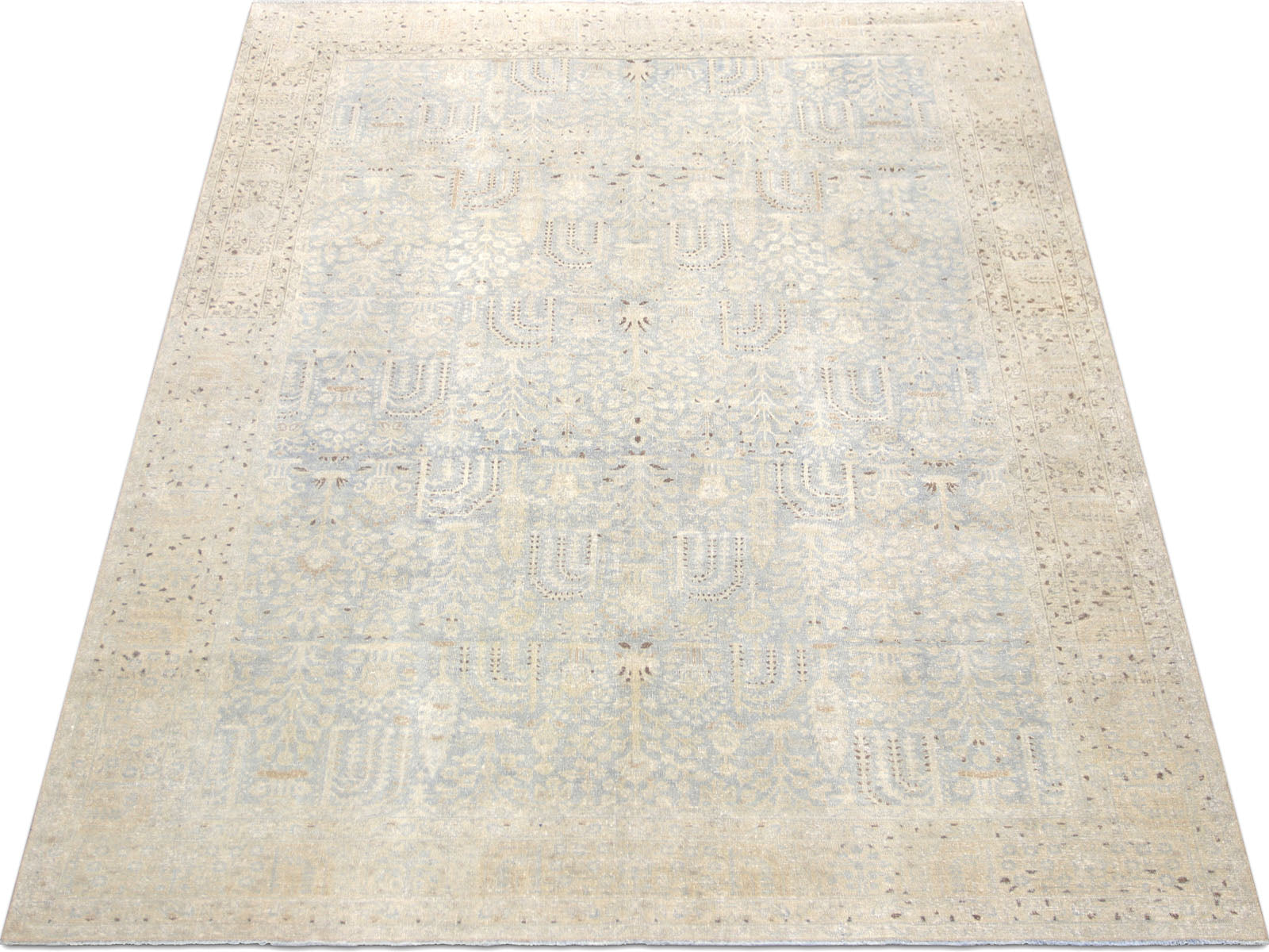 Semi Antique Persian Tabriz Rug - 7'2" x 10'7" - 230426