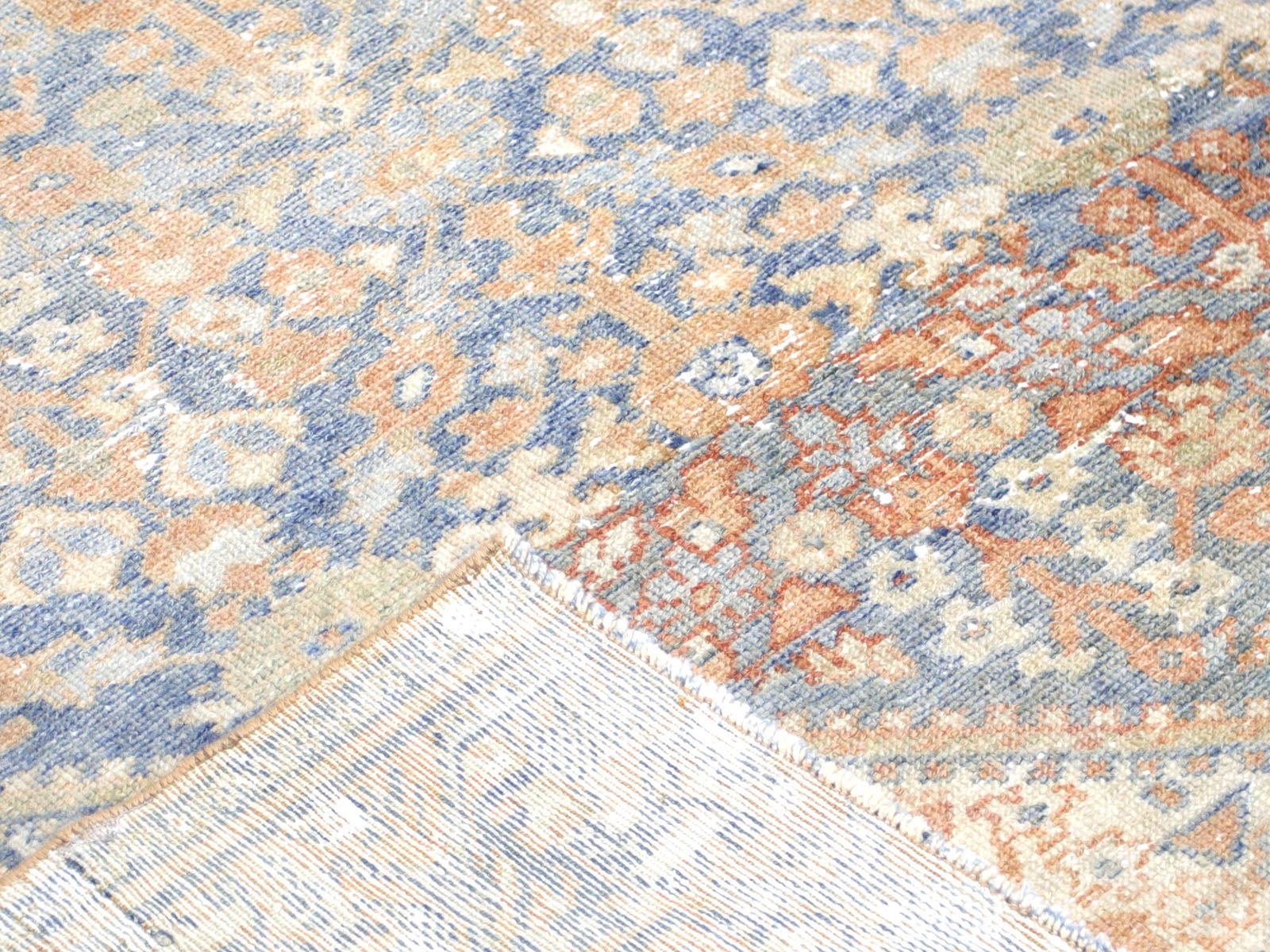 Semi Antique Persian Melayer Rug - 6'11" x 10'5"