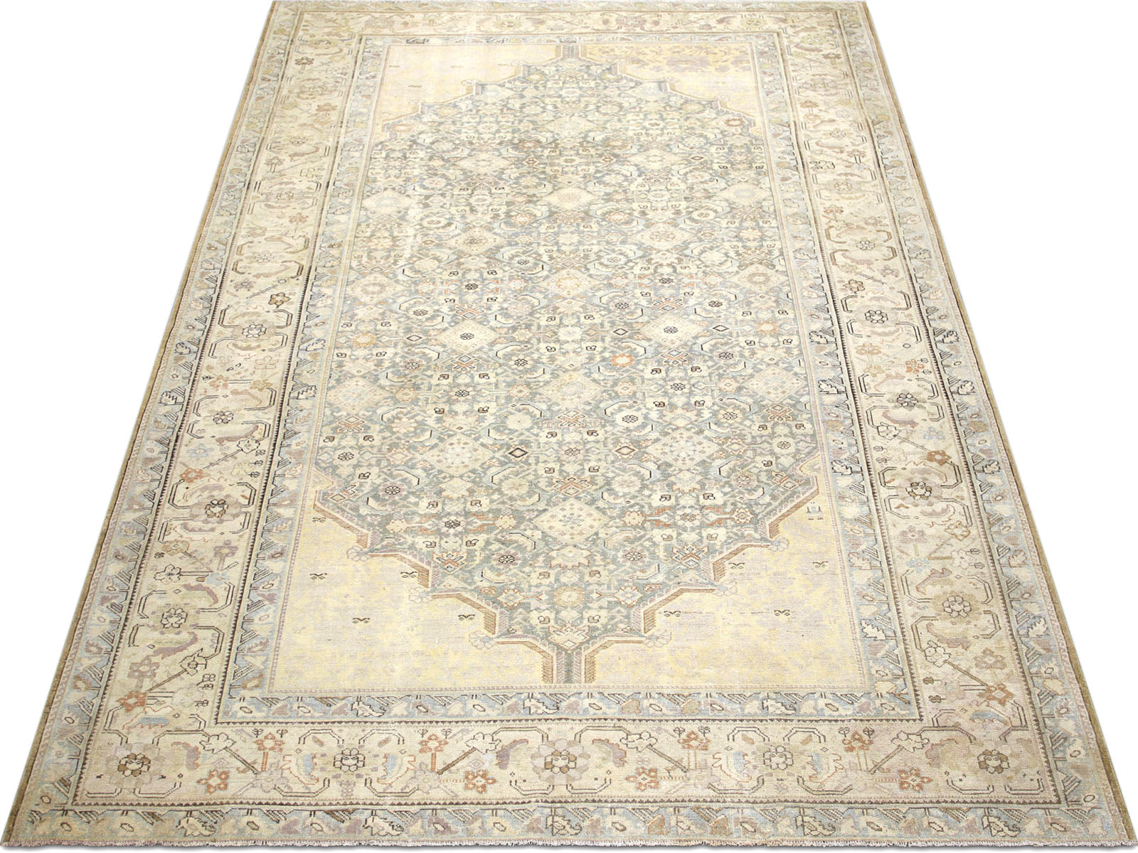 Semi Antique Persian Melayer Rug - 8'4" x 13'0"