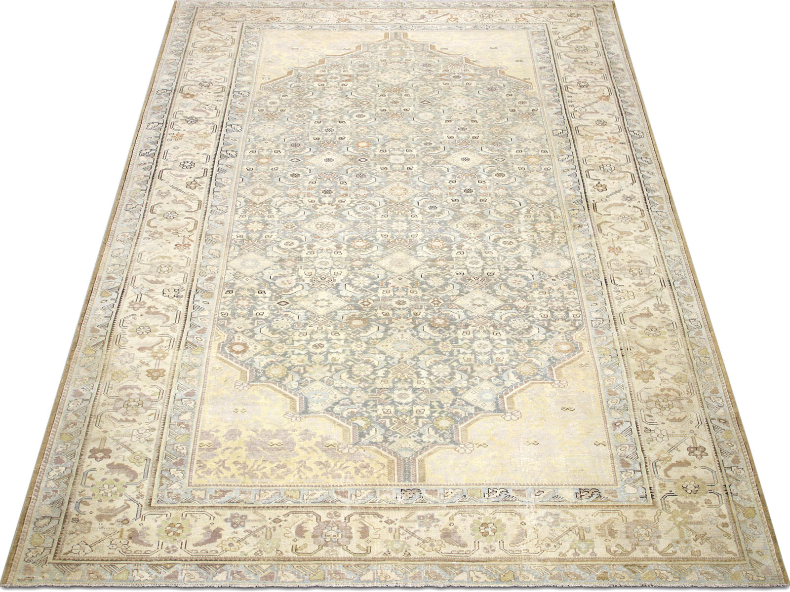 Semi Antique Persian Melayer Rug - 8'4" x 13'0"