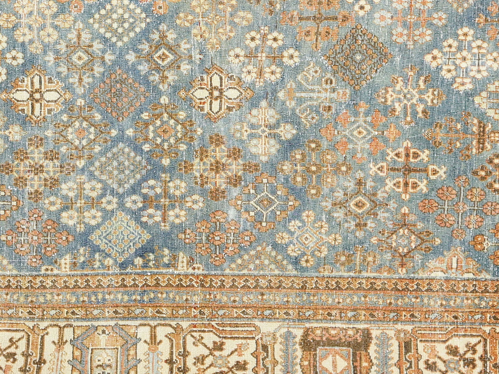 Semi Antique Persian Joshagan 7'4" x 11'4"
