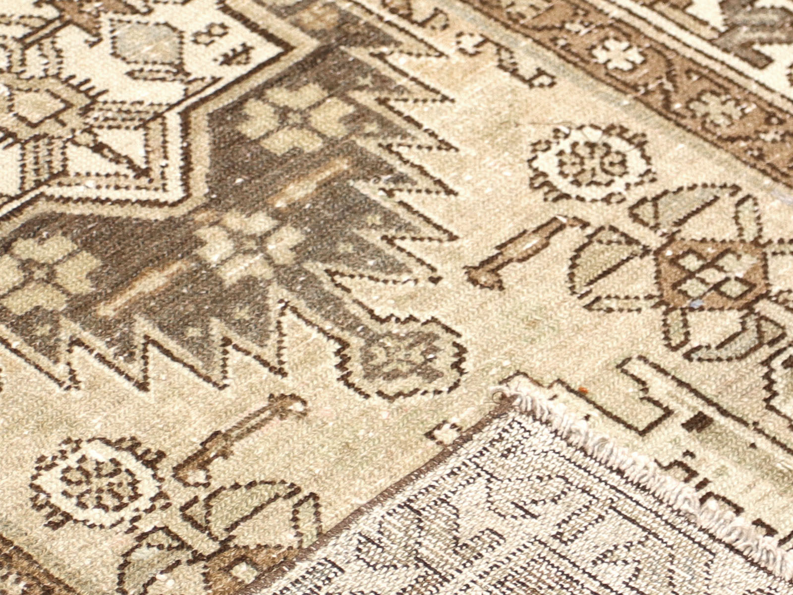 Semi Antique Persian Melayer Runner - 2'3" x 13'11"