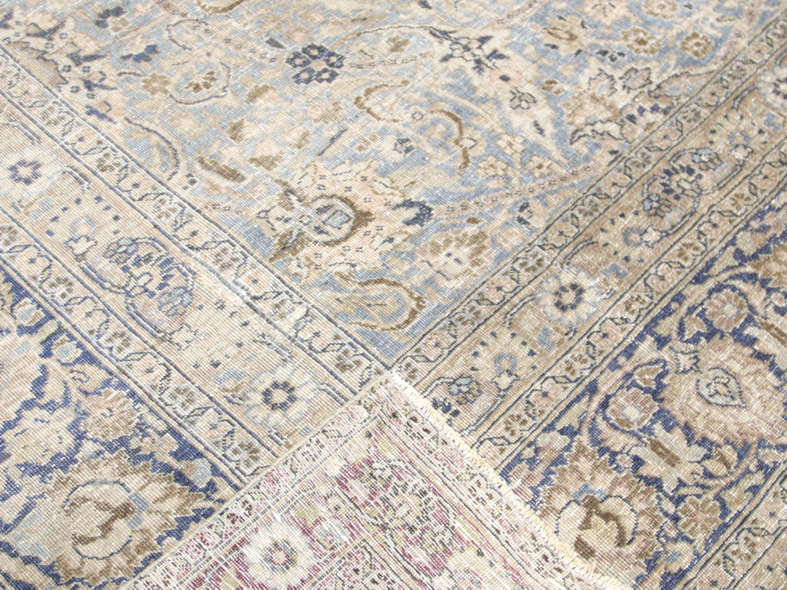 Semi Antique Persian Mahal Rug - 9'8" x 12'3"