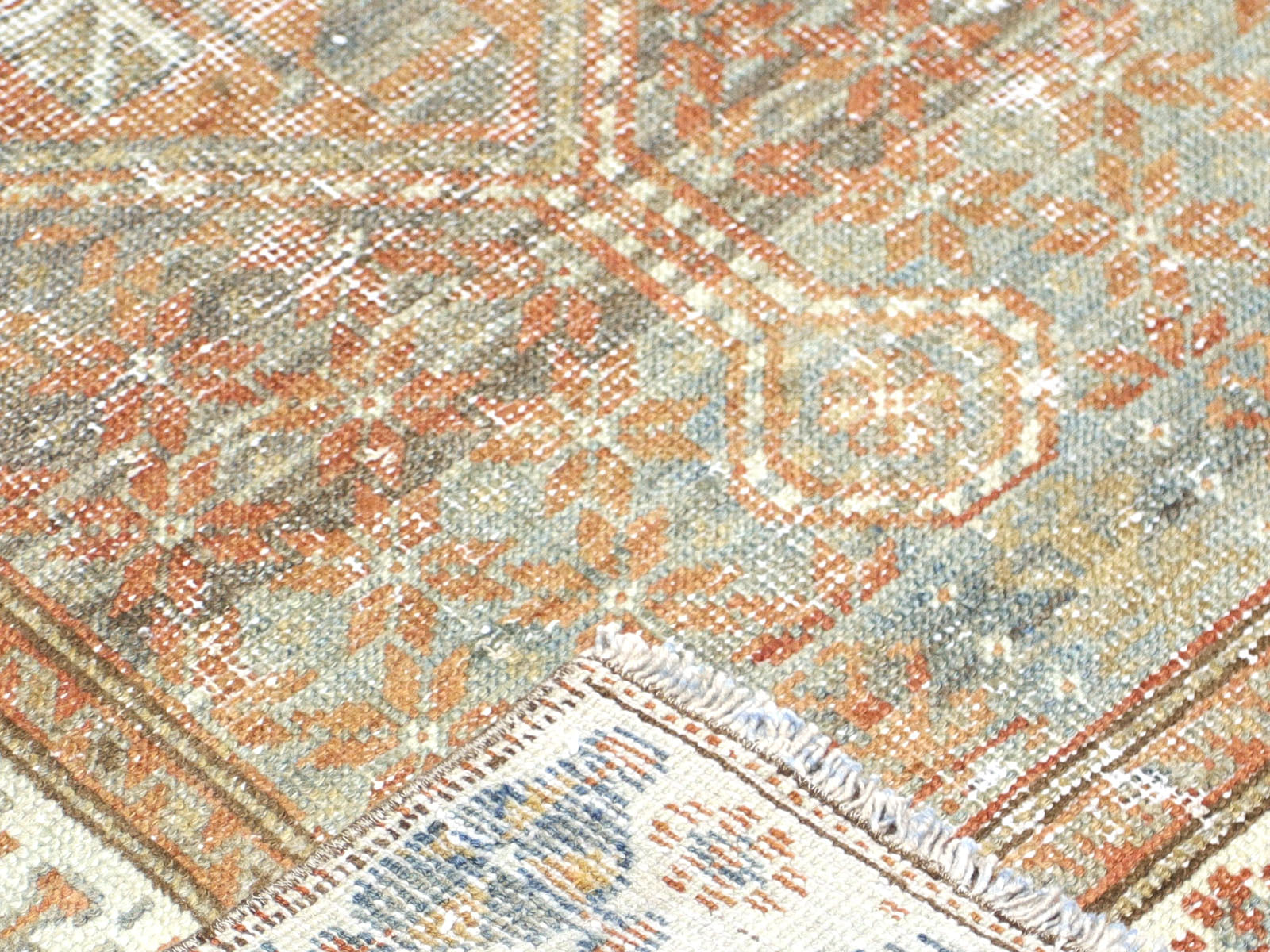 Semi Antique Persian Melayer Runner - 3'0" x 12'8"