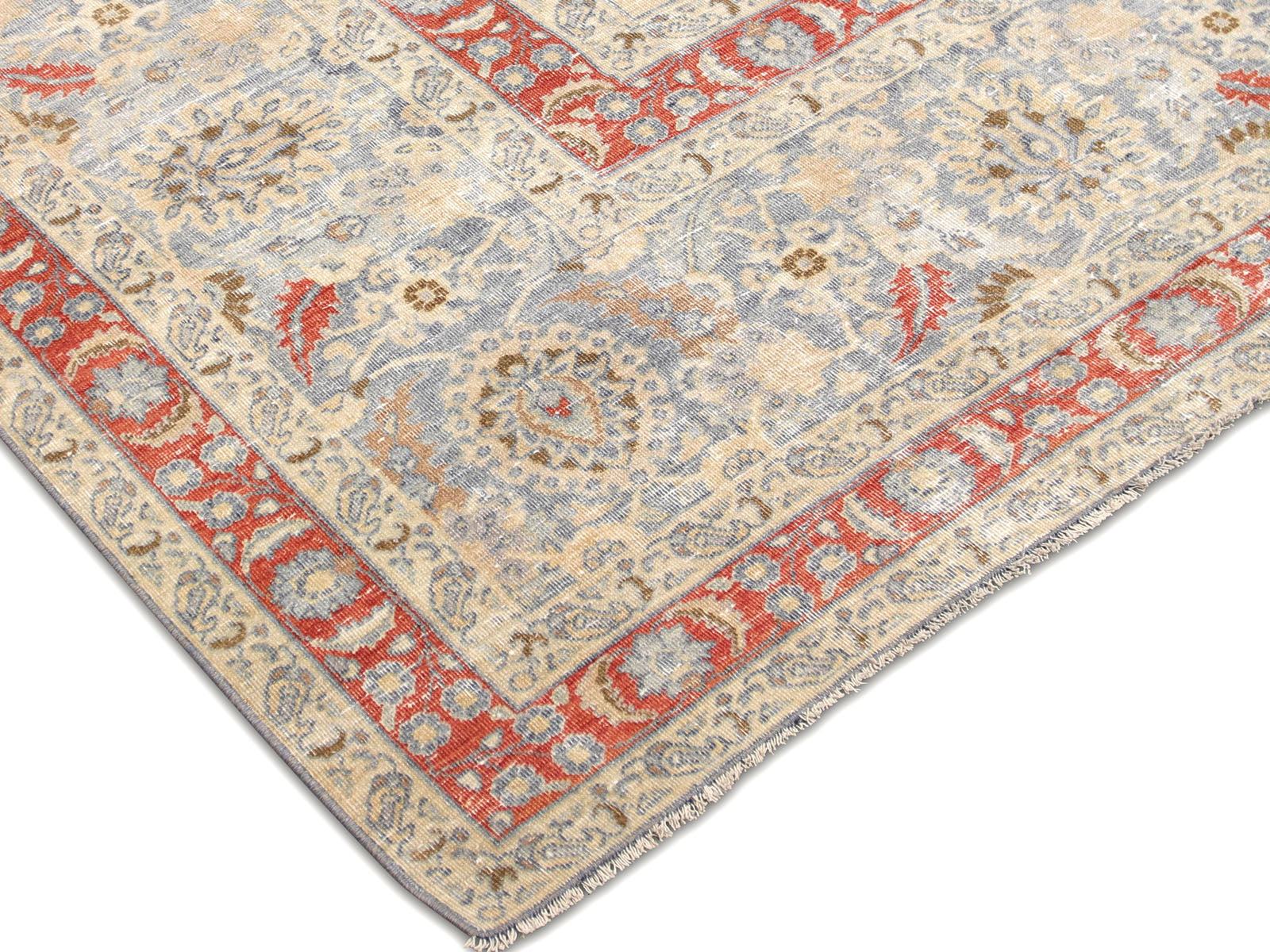 Semi Antique Persian Meshed Rug - 10'11" x 16'1"