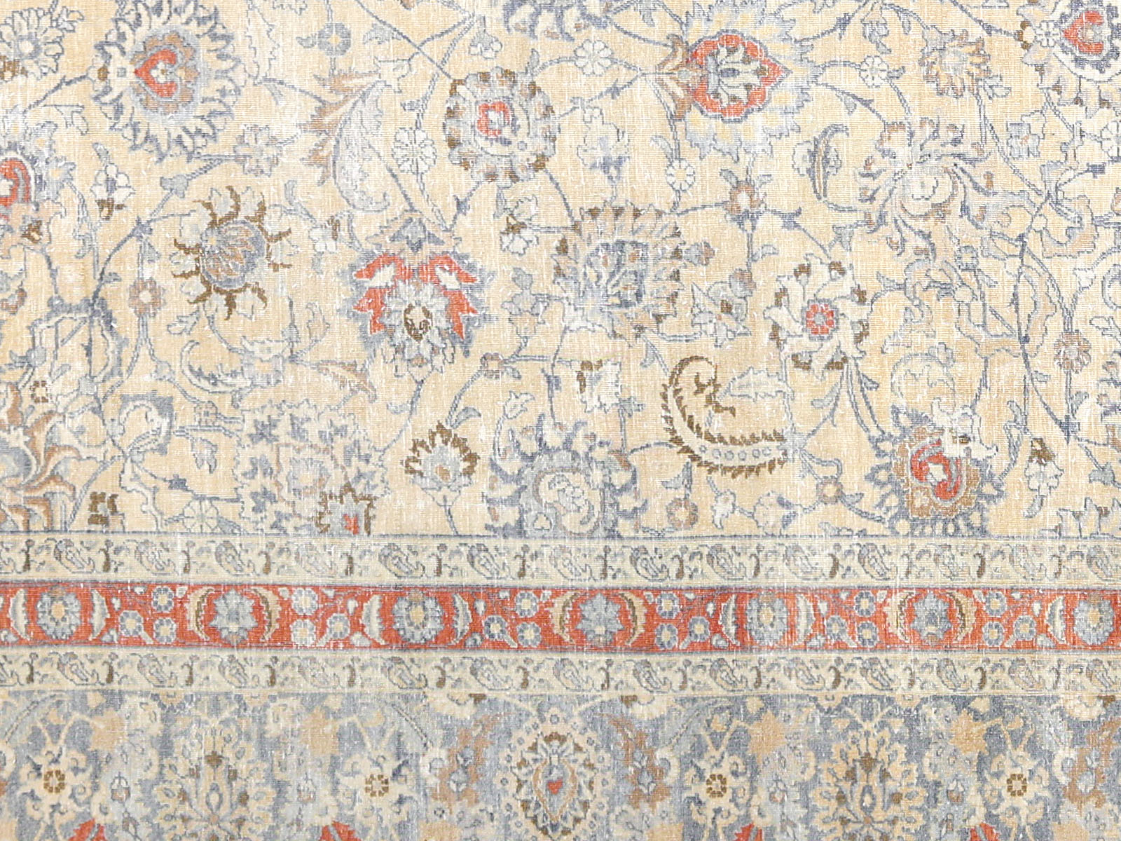 Semi Antique Persian Meshed Rug - 10'11" x 16'1"