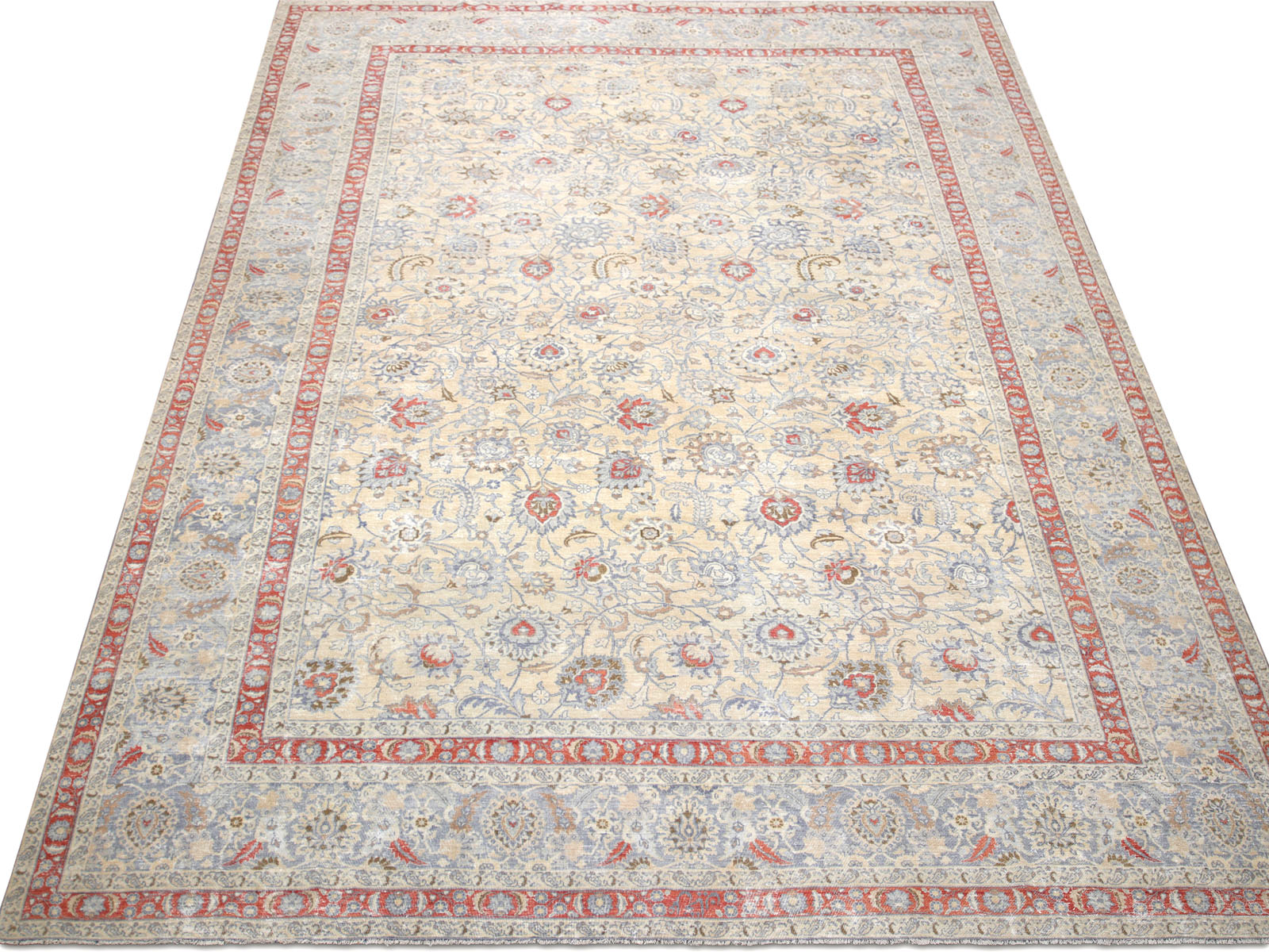 Semi Antique Persian Meshed Rug - 10'11" x 16'1"