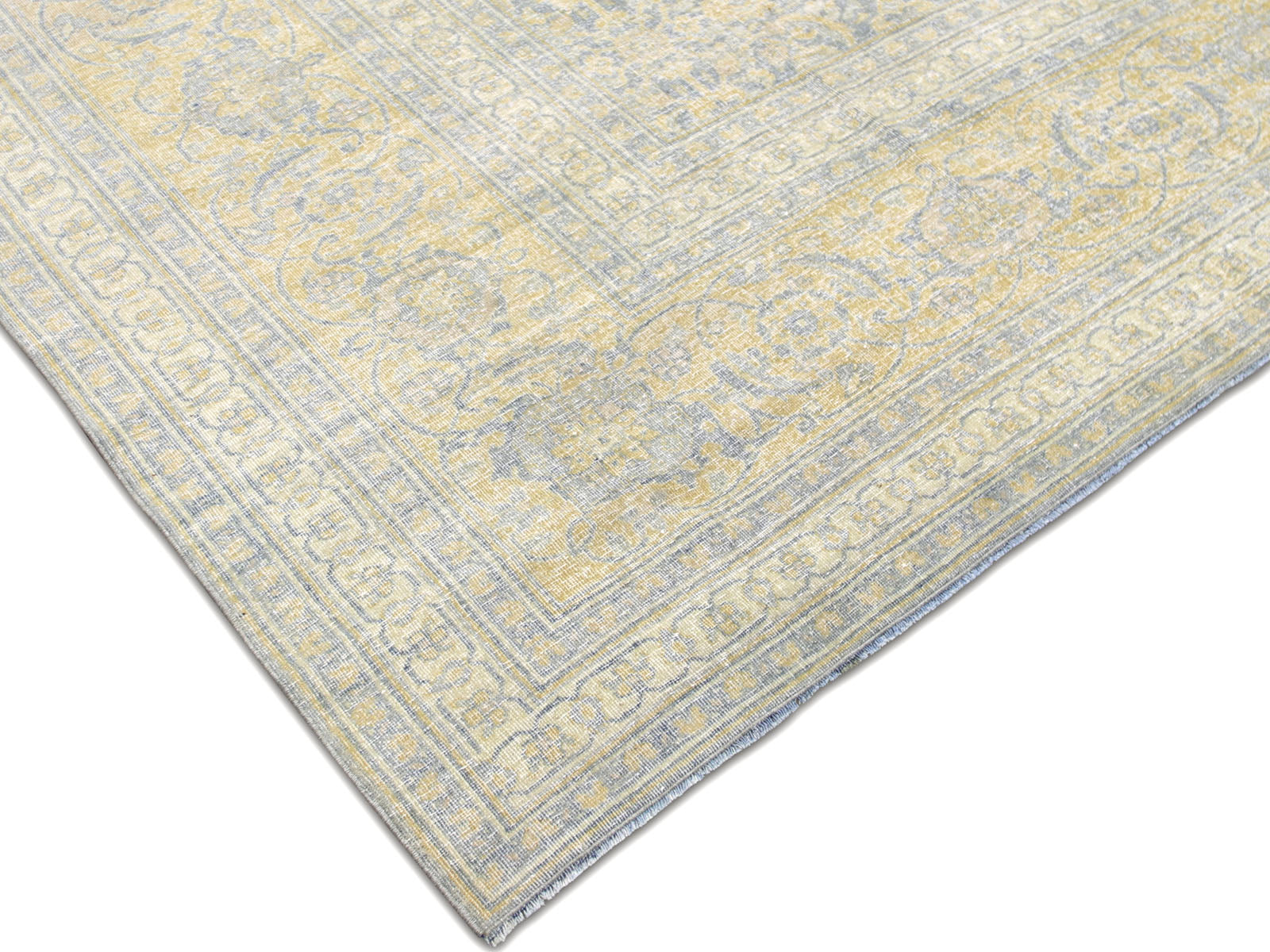 Semi Antique Persian Tabriz Rug - 12'0" x 16'10" - 230470