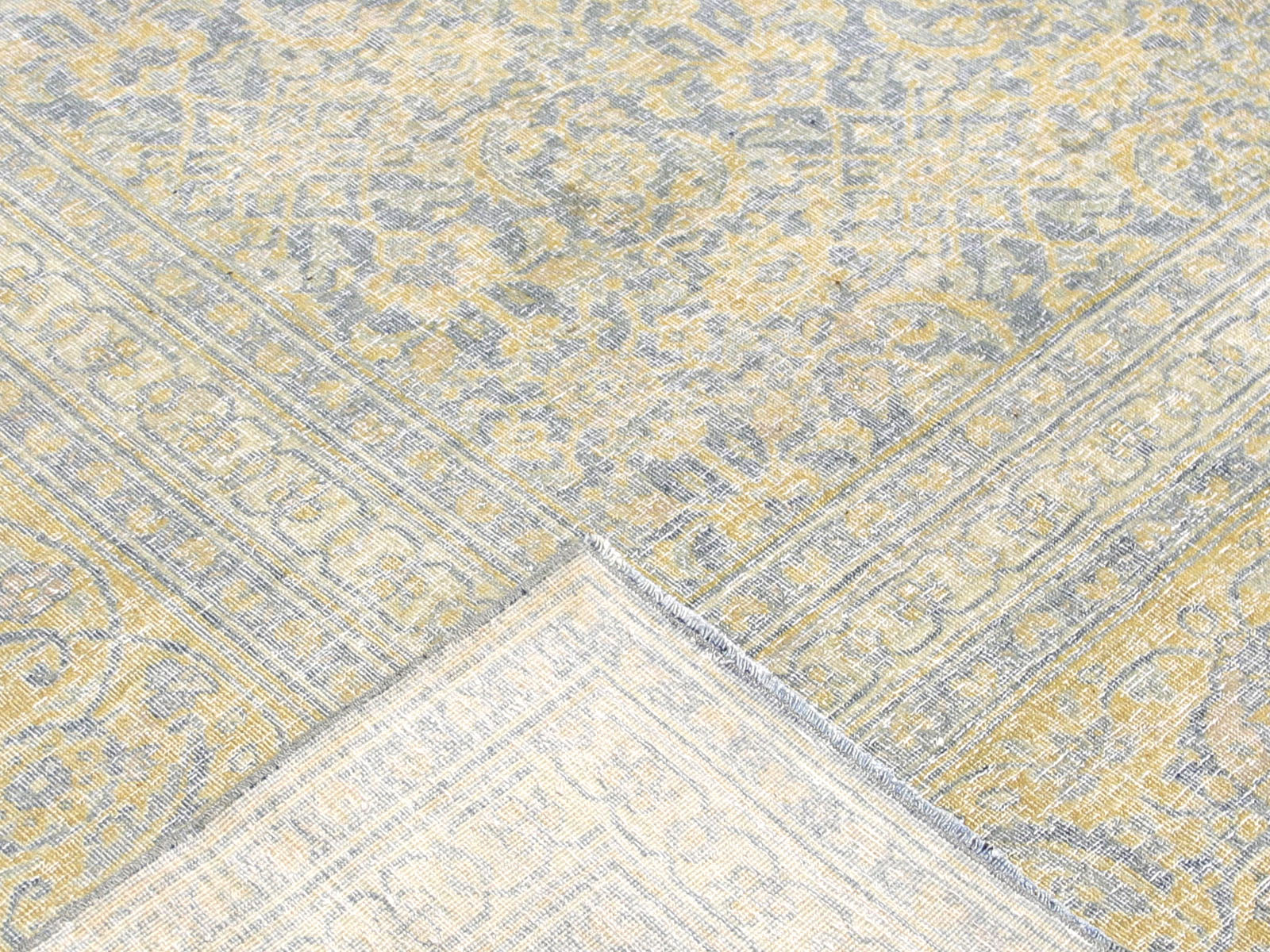 Semi Antique Persian Tabriz Rug - 12'0" x 16'10"