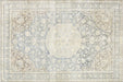 Semi Antique Persian Tabriz Rug - 6'2" x 9'3"