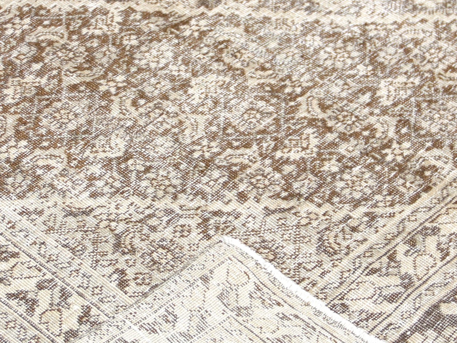 Semi Antique Persian Tabriz Rug - 8'1" x 10'10"