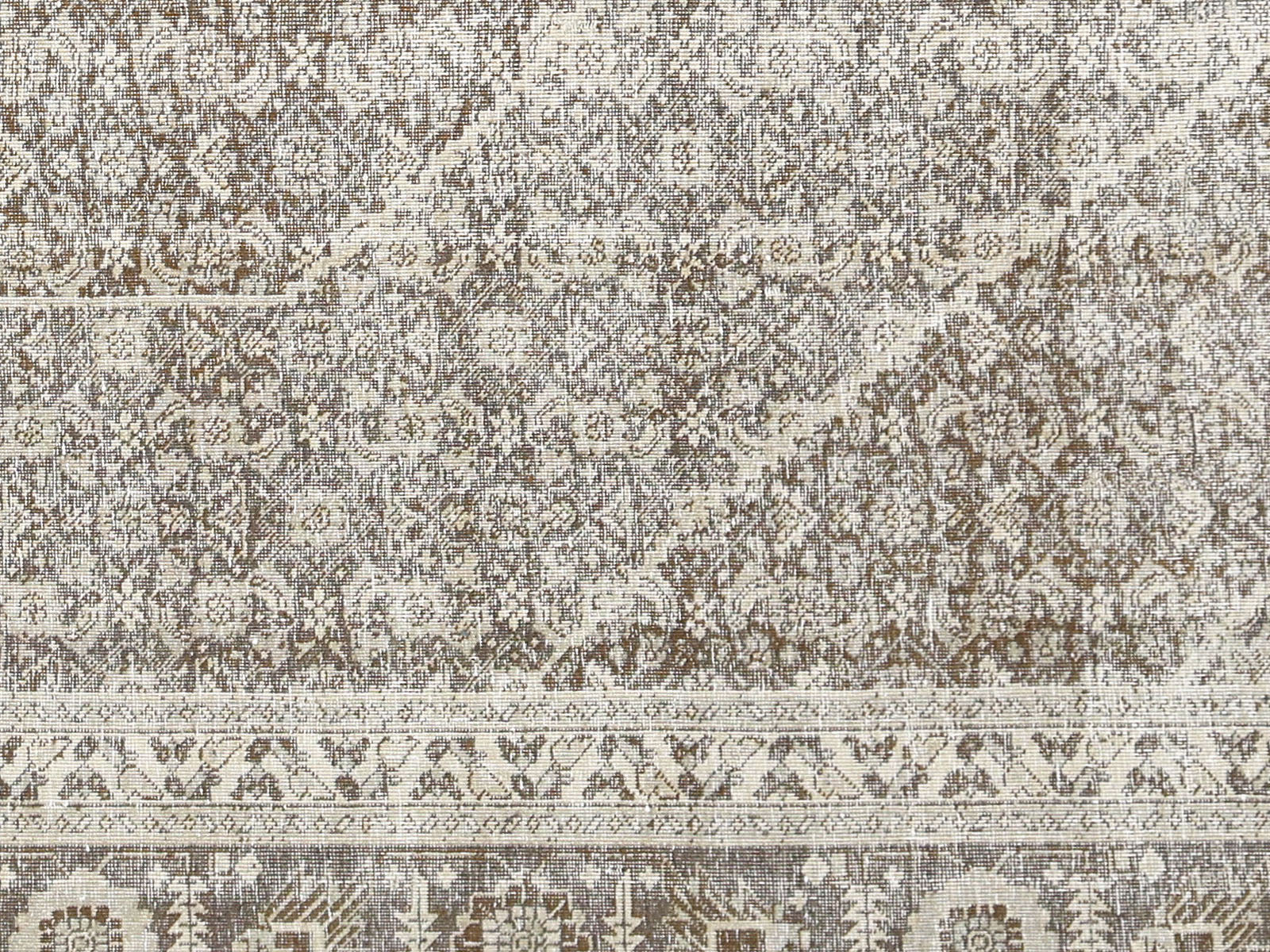 Semi Antique Persian Tabriz Rug - 8'1" x 10'10"