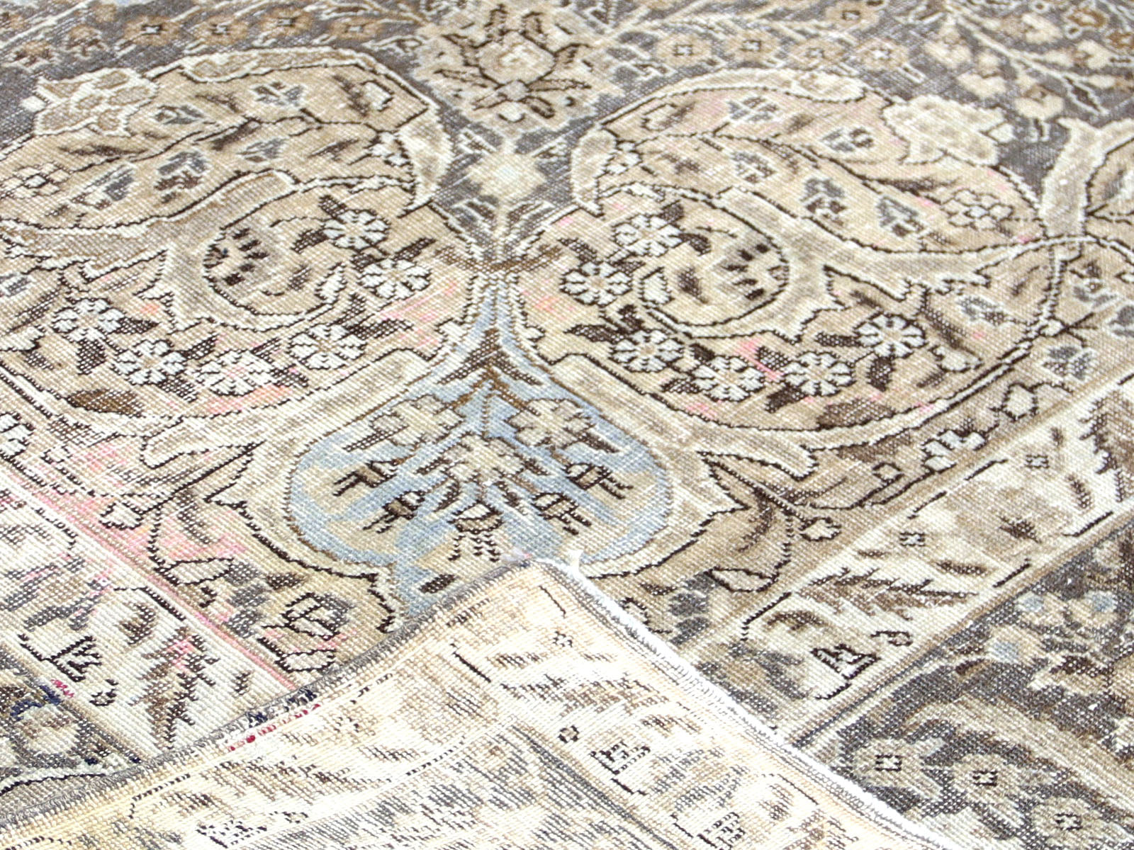 Semi Antique Persian Tabriz Rug - 8'9" x 12'5"