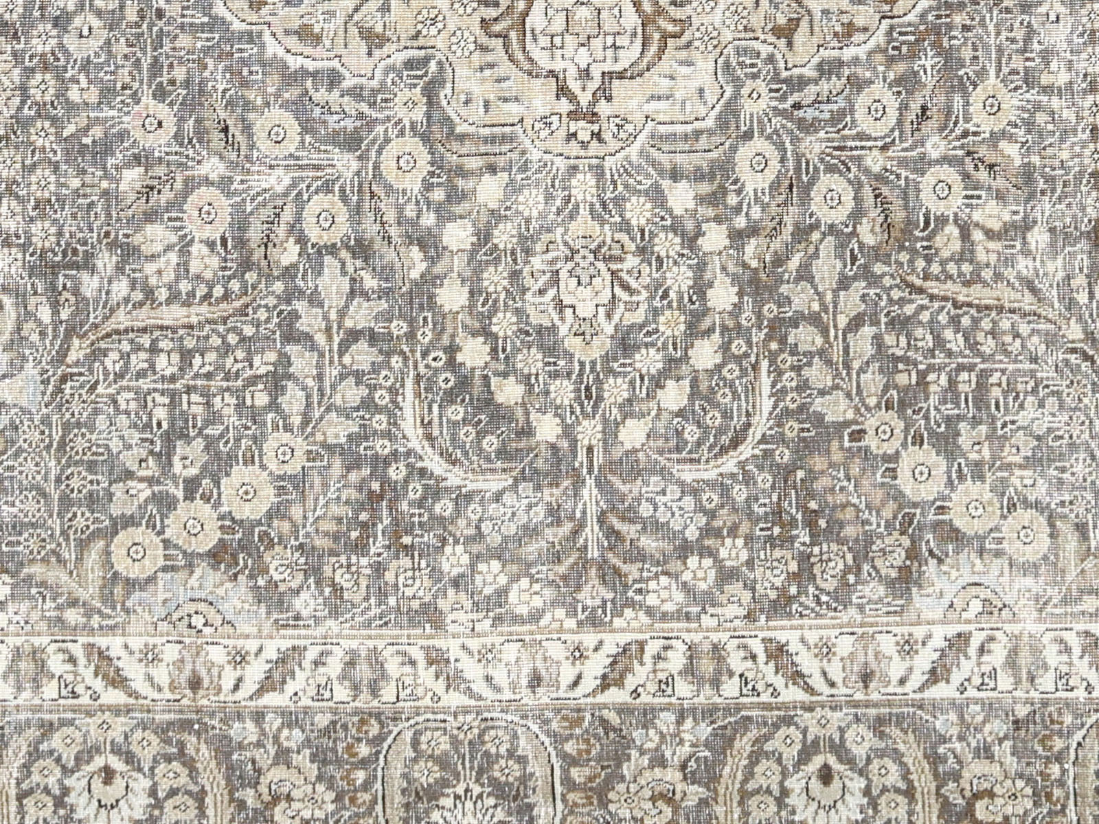Semi Antique Persian Tabriz Rug - 8'9" x 12'5"