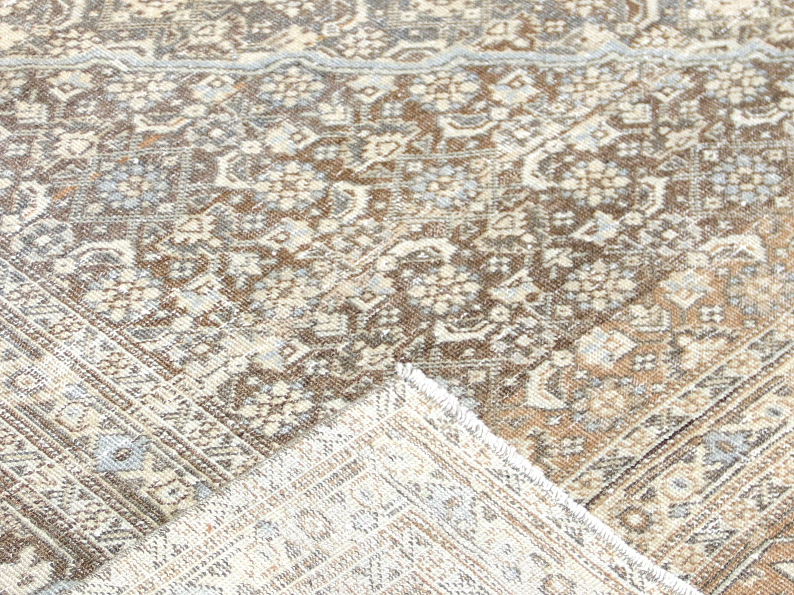 Semi Antique Persian Tabriz Rug - 8'3" x 11'0"