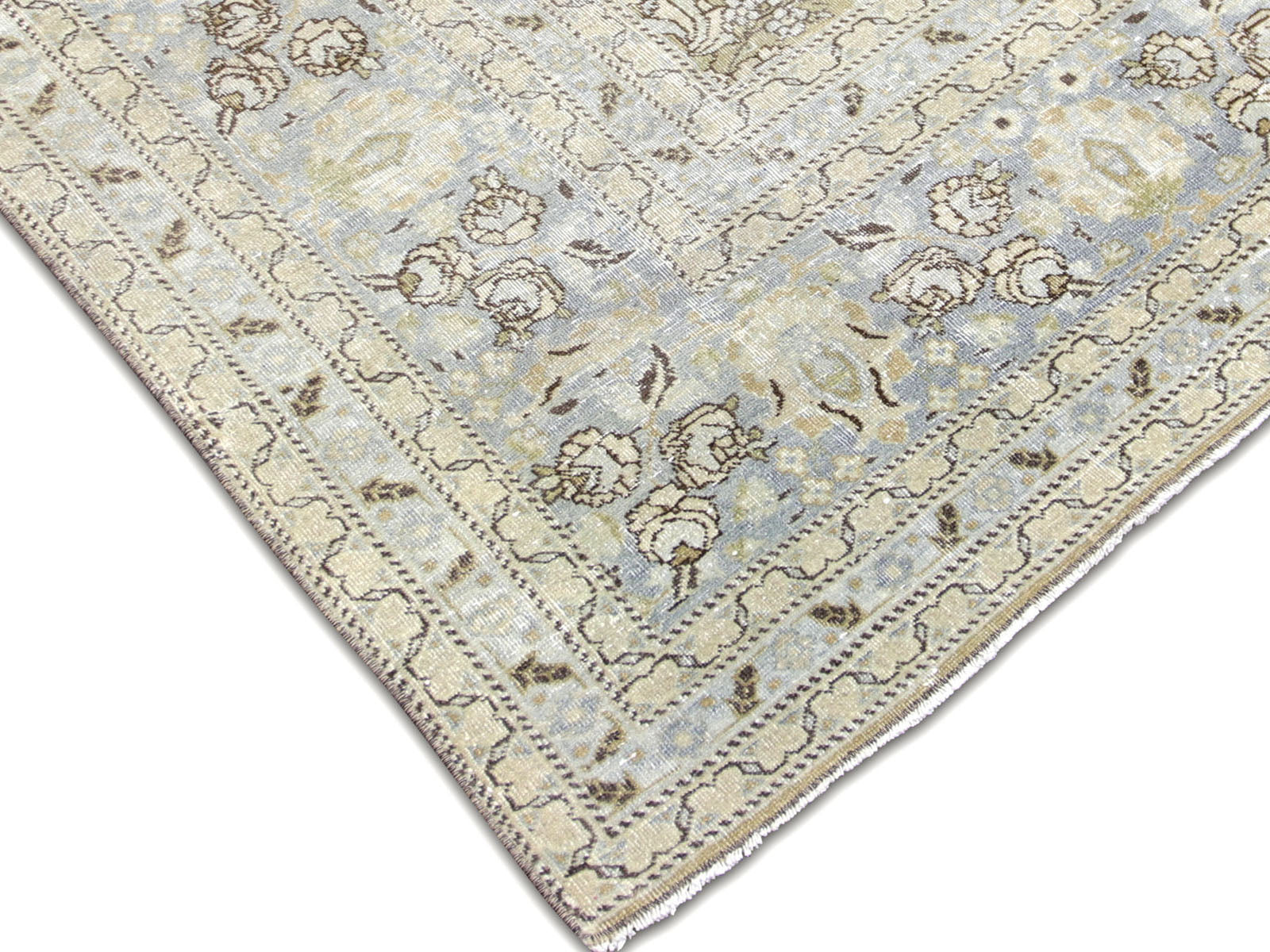 Antique Persian Tabriz Rug - 9'8" x 14'5"