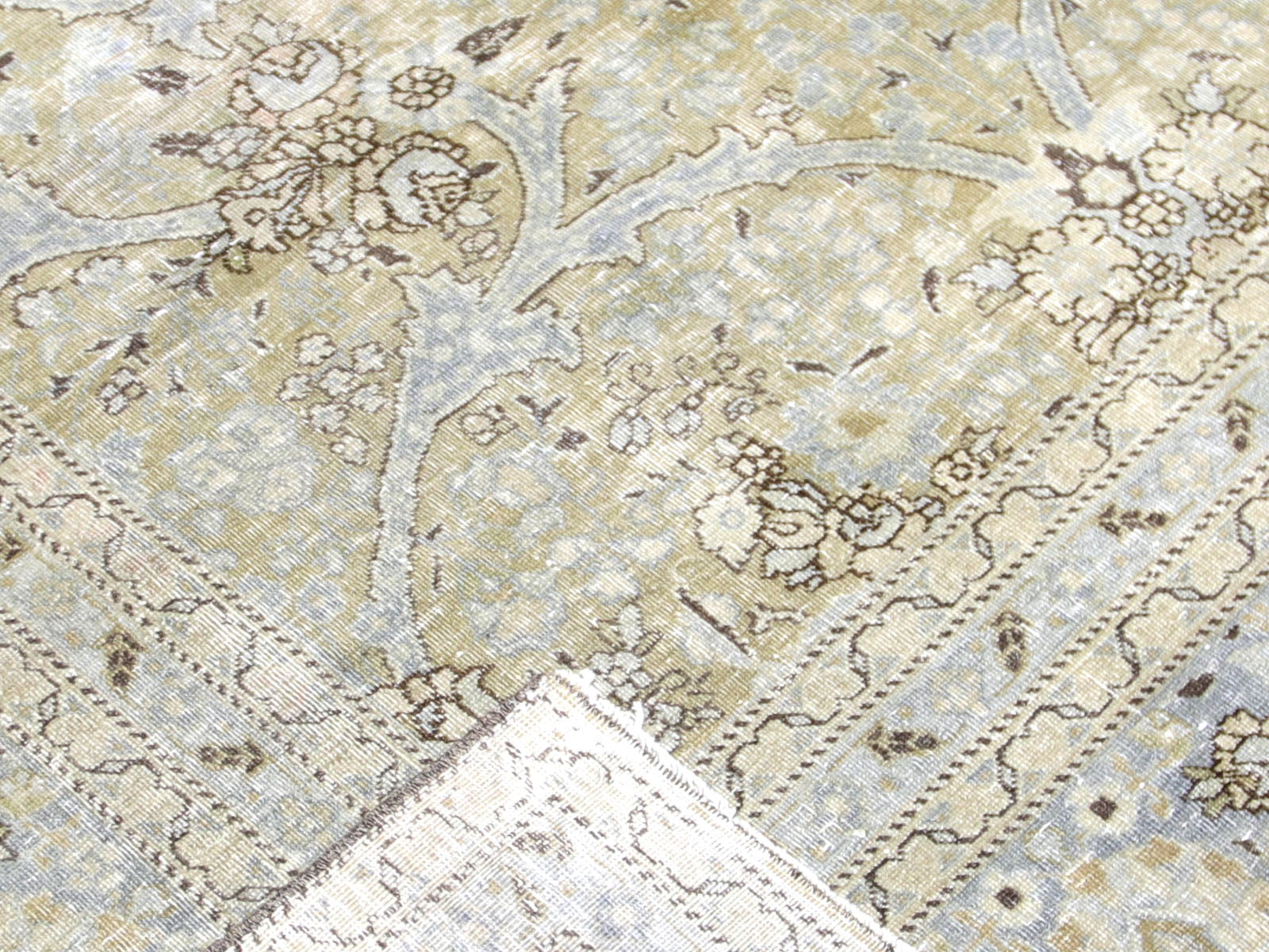 Antique Persian Tabriz Rug - 9'8" x 14'5"