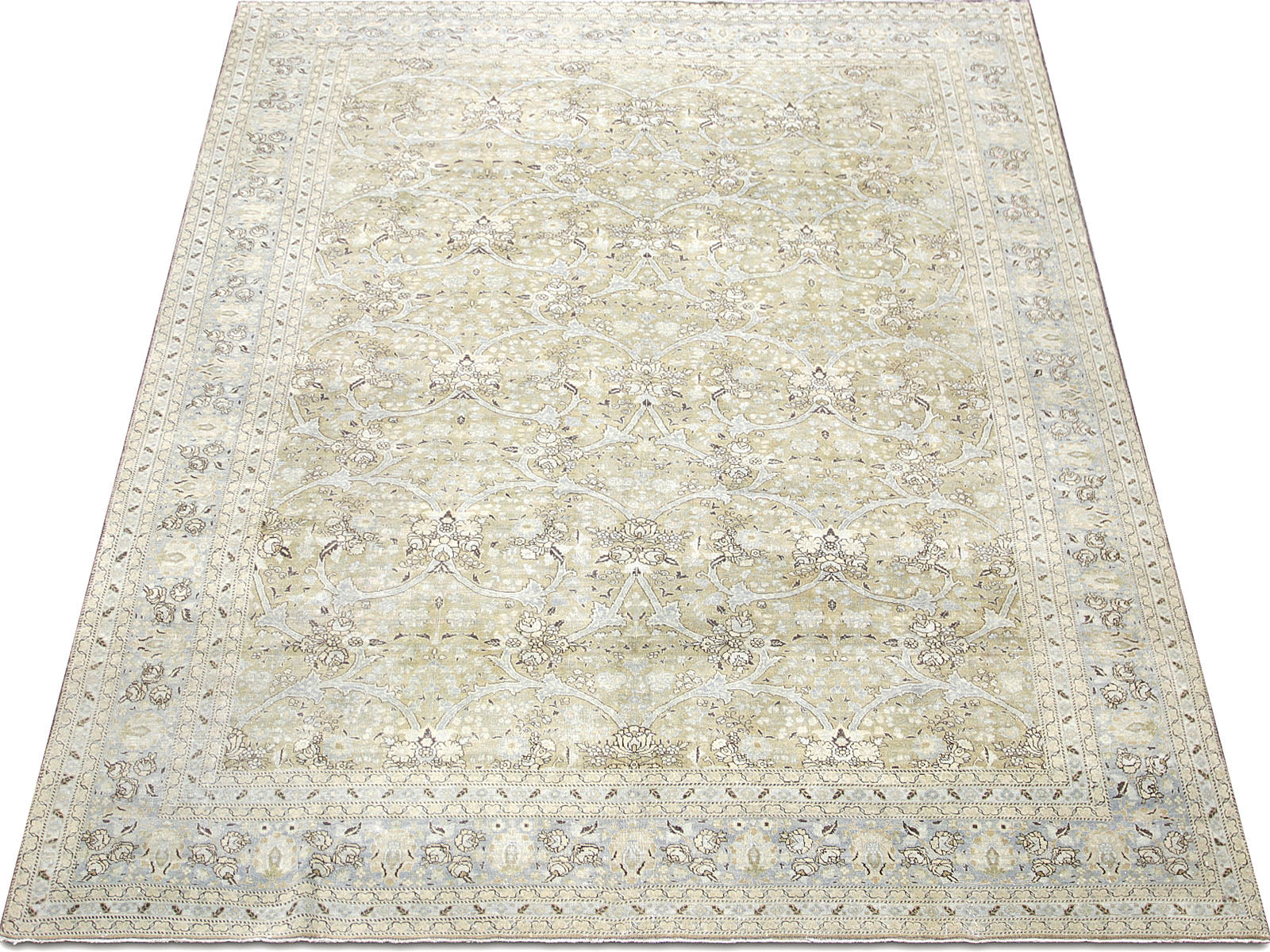 Antique Persian Tabriz Rug - 9'8" x 14'5"