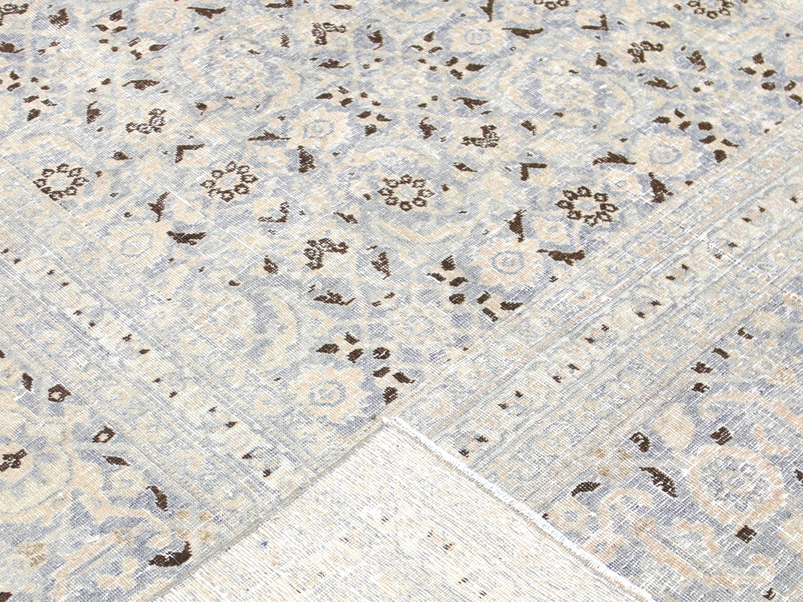 Semi Antique Persian Tabriz Rug - 9'1" x 11'11"