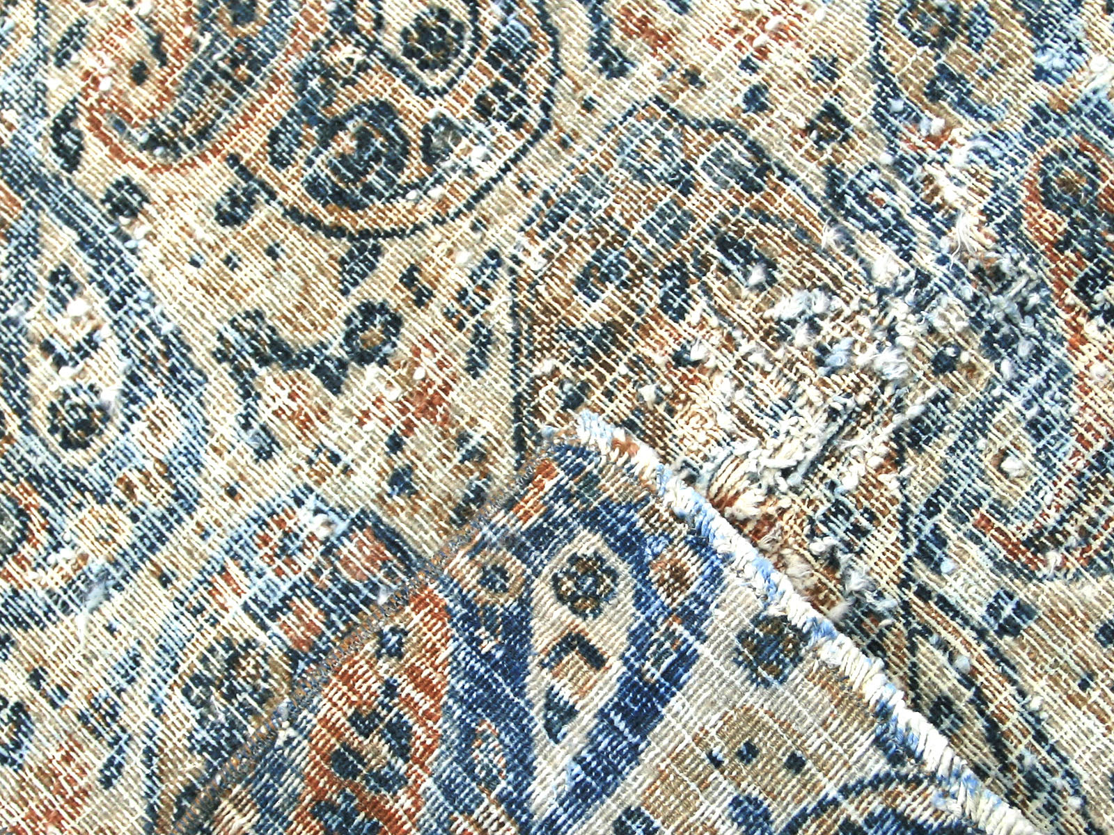 Semi Antique Persian Doroksh Yastic - 3'3" x 4'11"