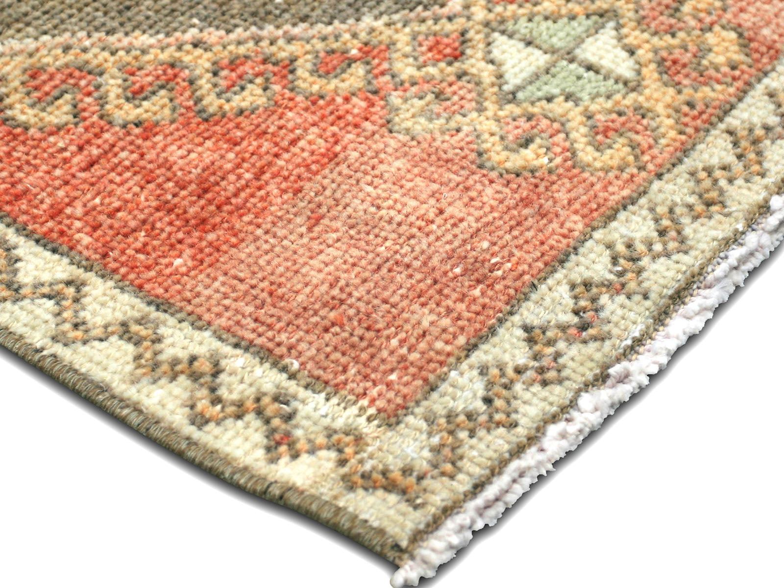 Vintage Turkish Oushak Yastic - 1'7" x 3'1" - 230609