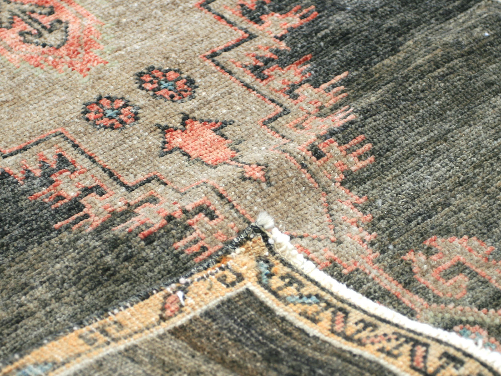 Vintage Turkish Oushak Yastic - 2' x 3'11"