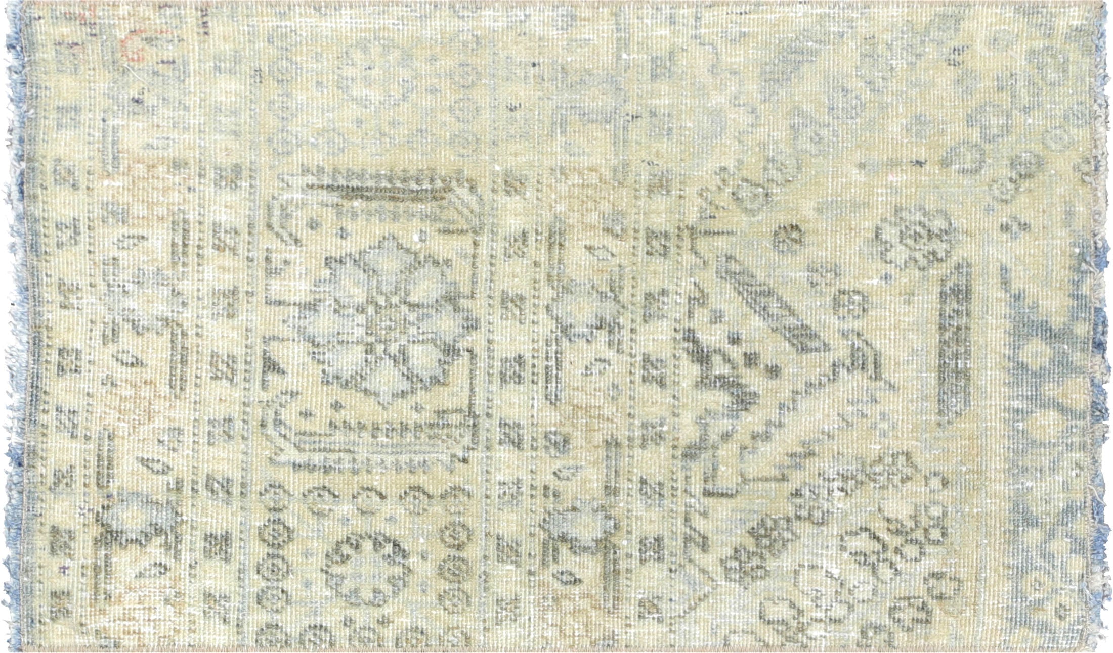 Semi Antique Persian Tabriz Yastic - 1'5" x 2'4"