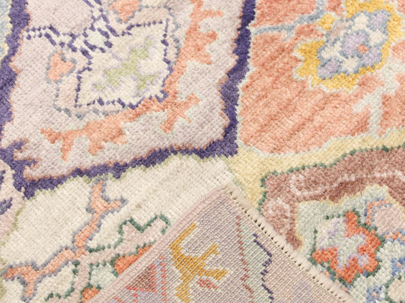 Vintage Turkish Oushak Runner - 3' x 11'10"
